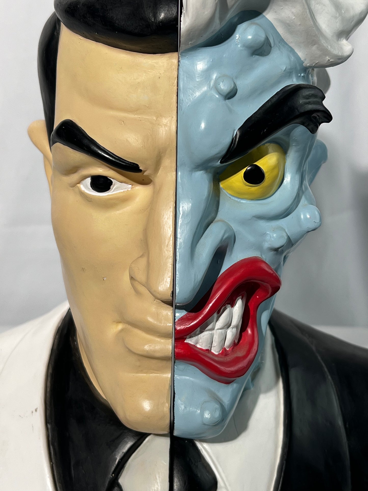 Two Face - 9” bookends - 1995 - DC Comics - Batman character