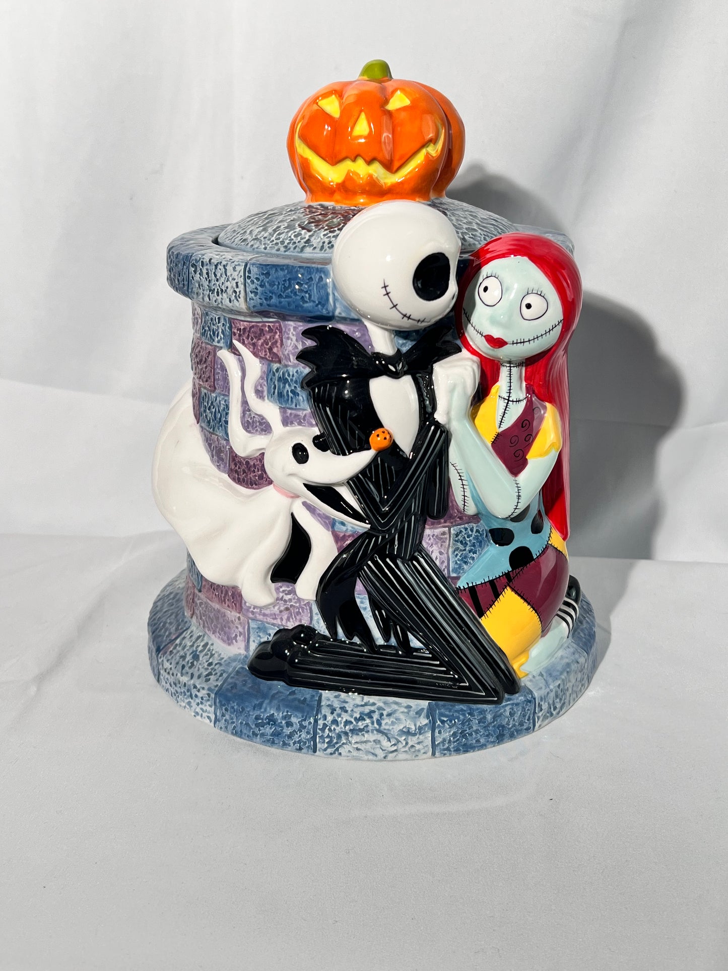 The nightmare before Christmas -12” Cookie Jar- Jack Skellington, Sally and Zero - Disney