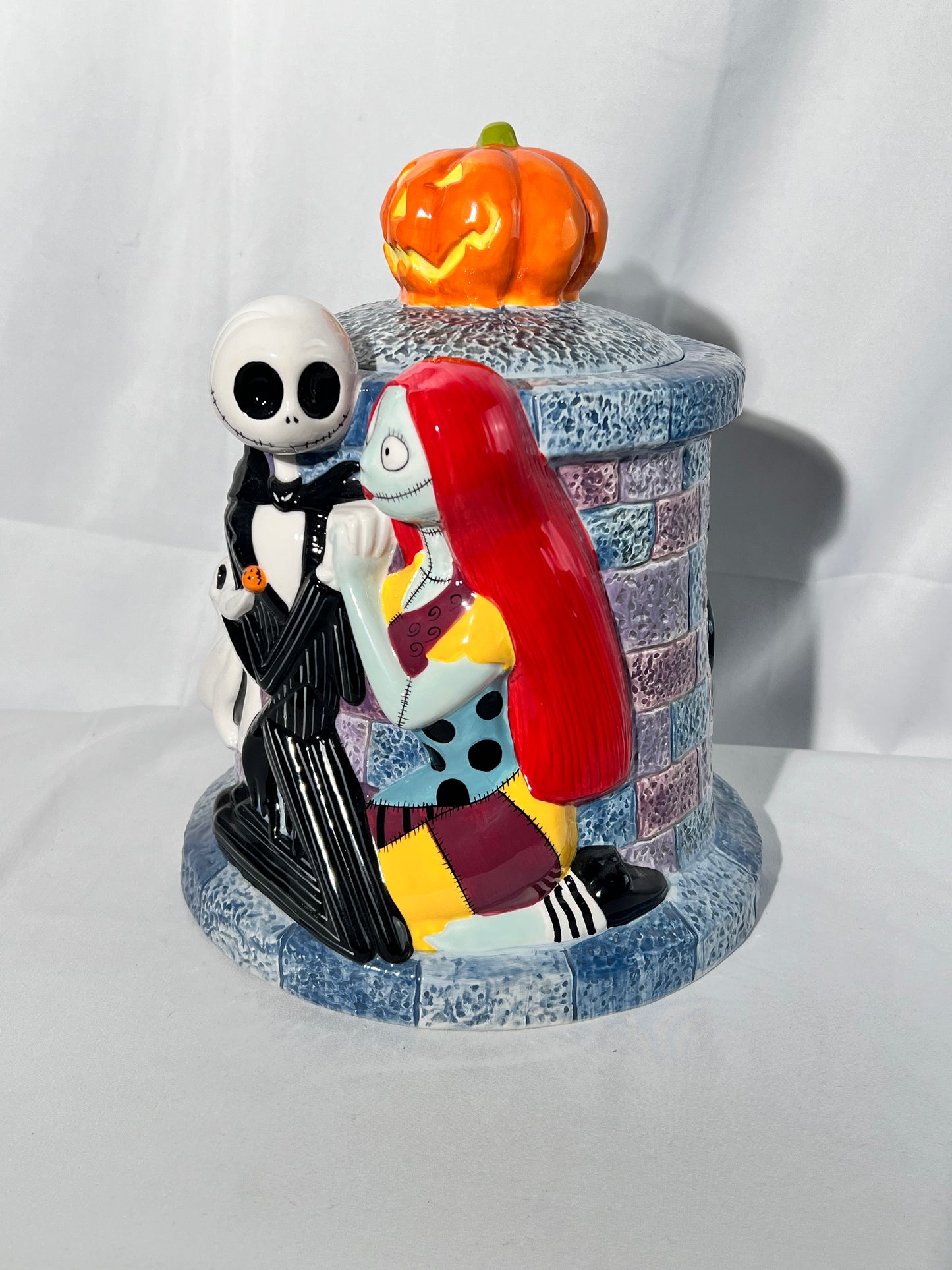 The nightmare before Christmas -12” Cookie Jar- Jack Skellington, Sally and Zero - Disney