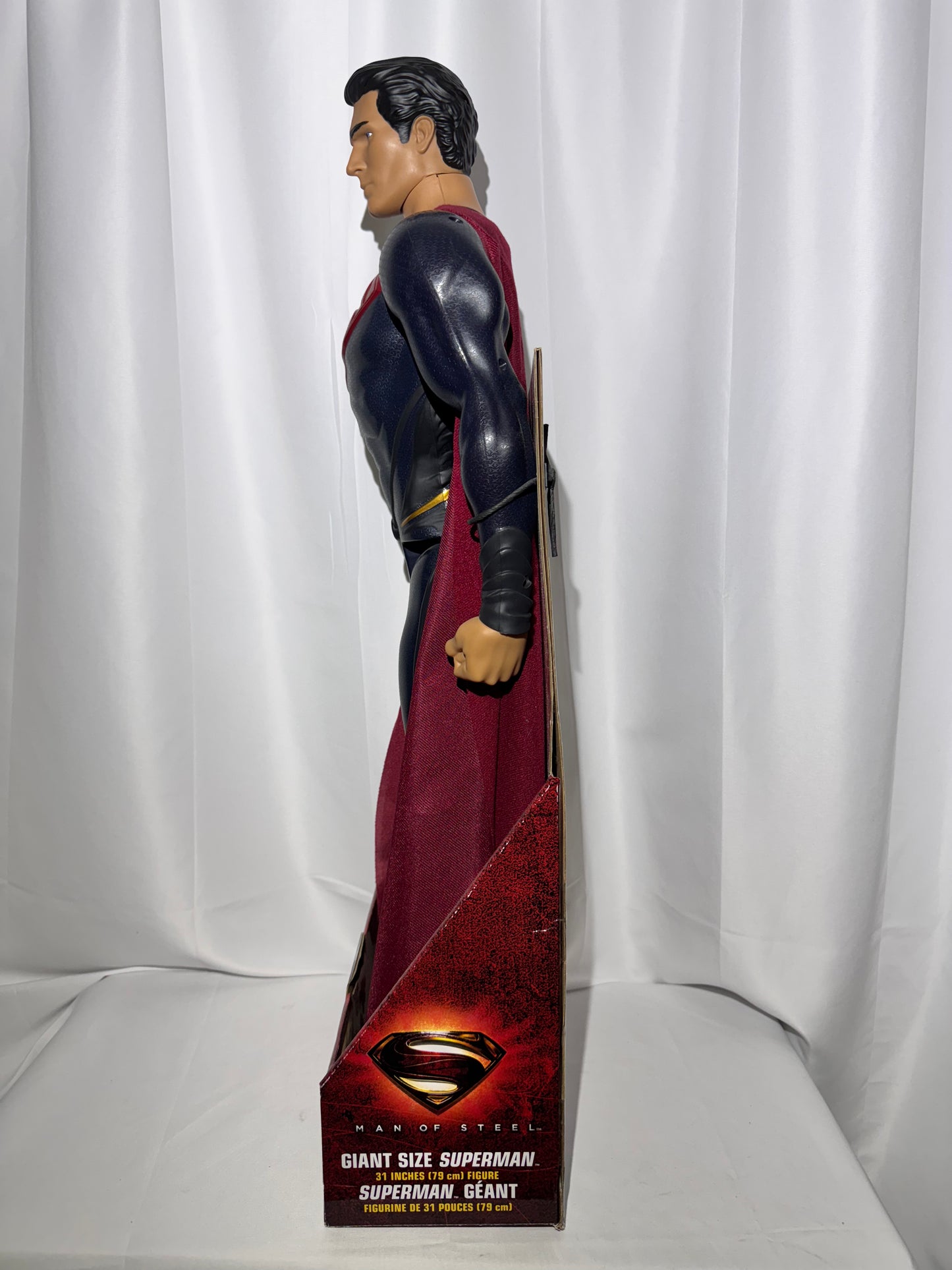 Superman- 31” Action Figure- Man of Steel- DC Comics- Warner Bothers - Jakks Pacific