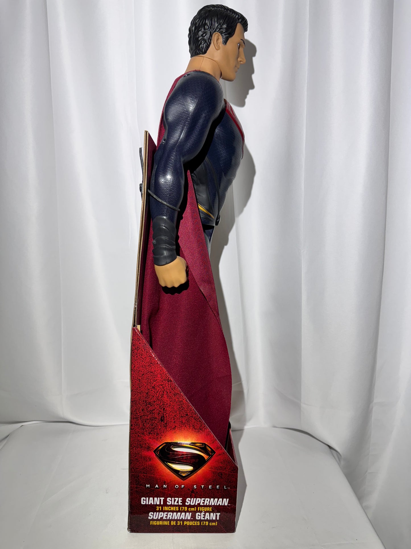 Superman- 31” Action Figure- Man of Steel- DC Comics- Warner Bothers - Jakks Pacific