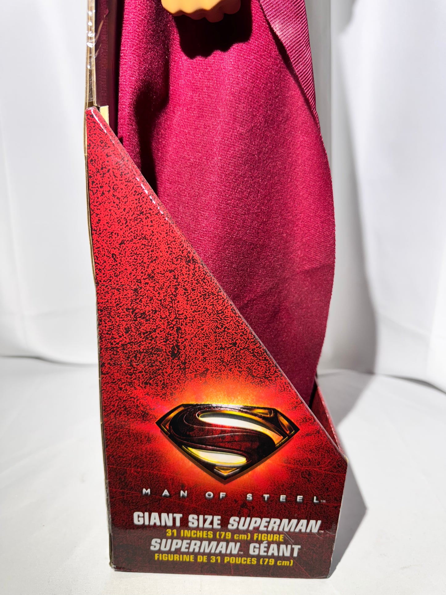 Superman- 31” Action Figure- Man of Steel- DC Comics- Warner Bothers - Jakks Pacific