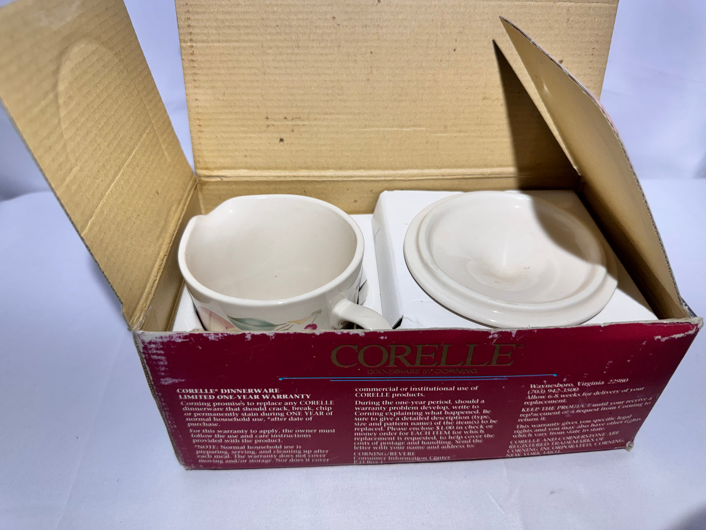 Corelle- Corning- Sugar and Creamer Set - abundance- 6013634