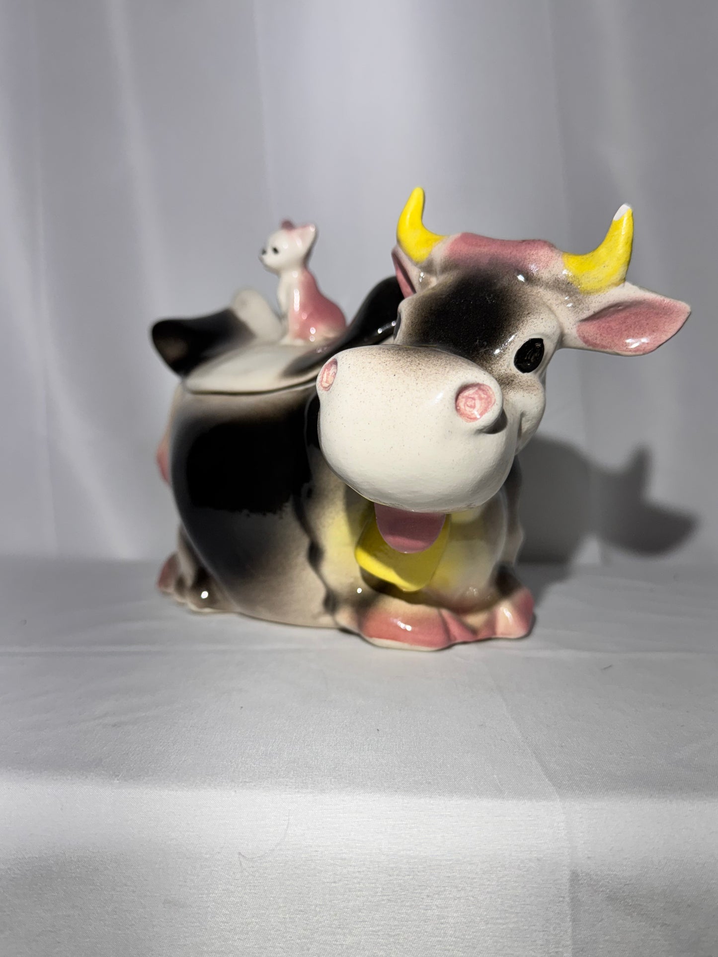 Brush McCoy - Cookie Jar - W10 - made in USA - Cat and Cow