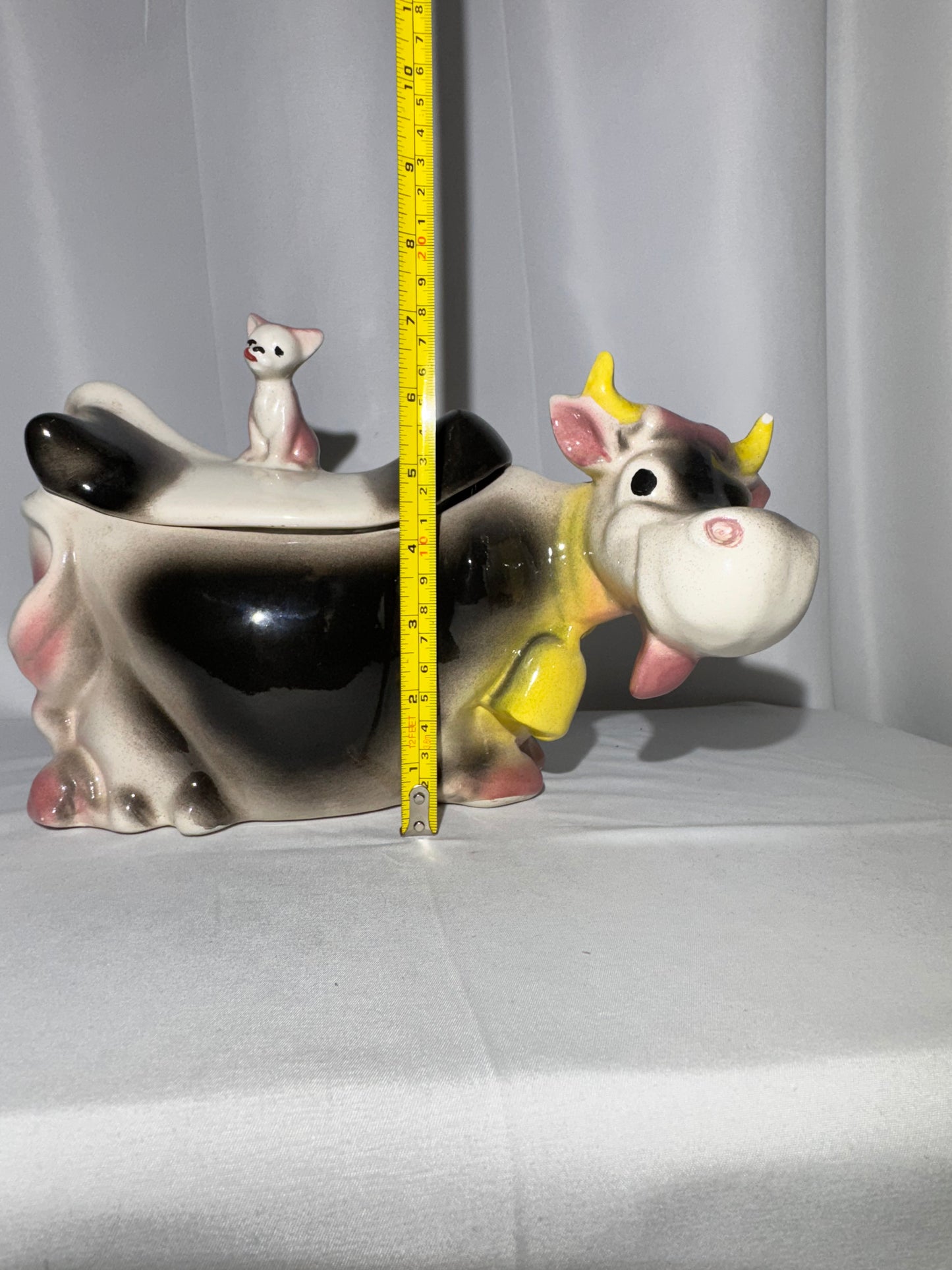 Brush McCoy - Cookie Jar - W10 - made in USA - Cat and Cow
