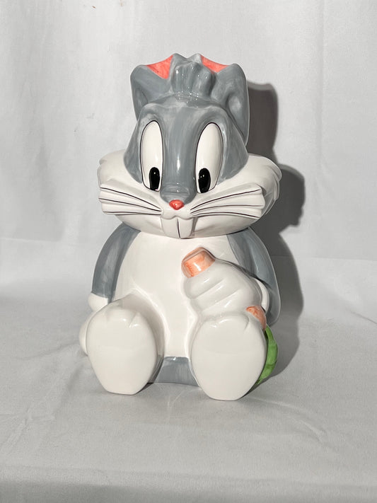 Bugs Bunny- 12 1/2” Cookie Jar - Warner Brothers- Looney Tunes