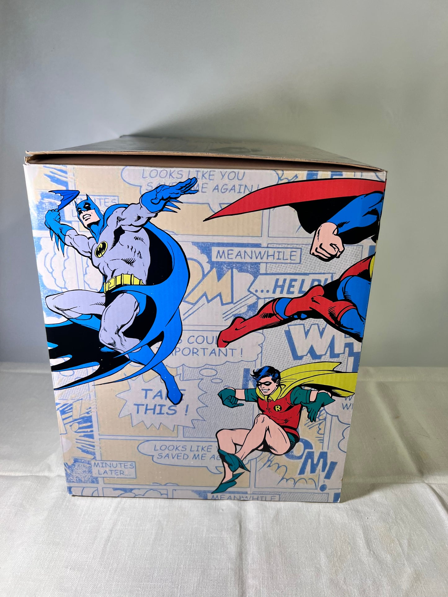 Batman- Blue Cookie Jar- # 13086- Dc Comics- Westland giftware