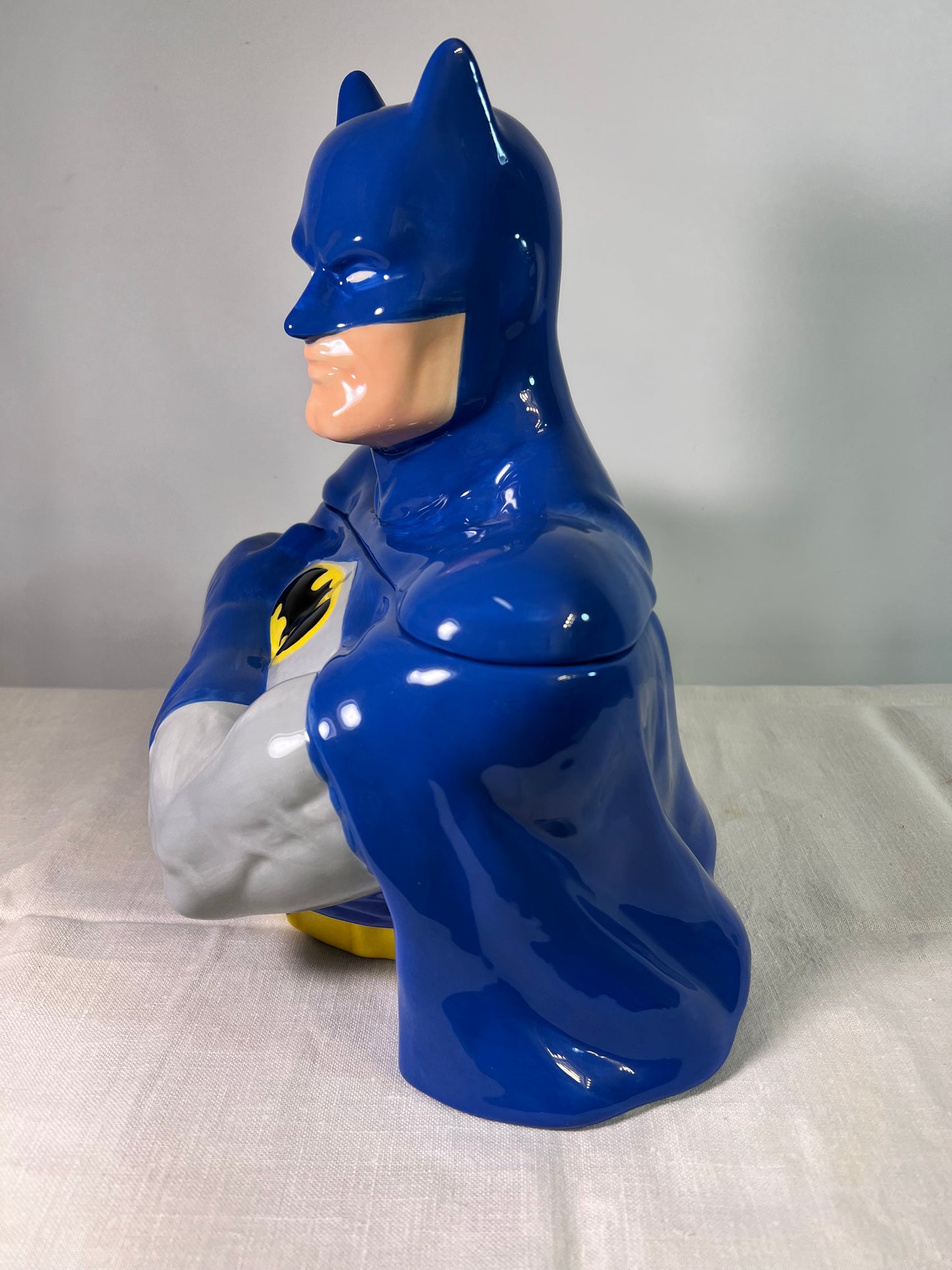 Batman- Blue Cookie Jar- # 13086- Dc Comics- Westland giftware