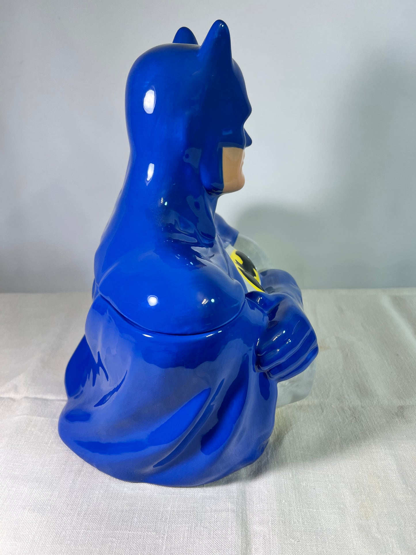 Batman- Blue Cookie Jar- # 13086- Dc Comics- Westland giftware