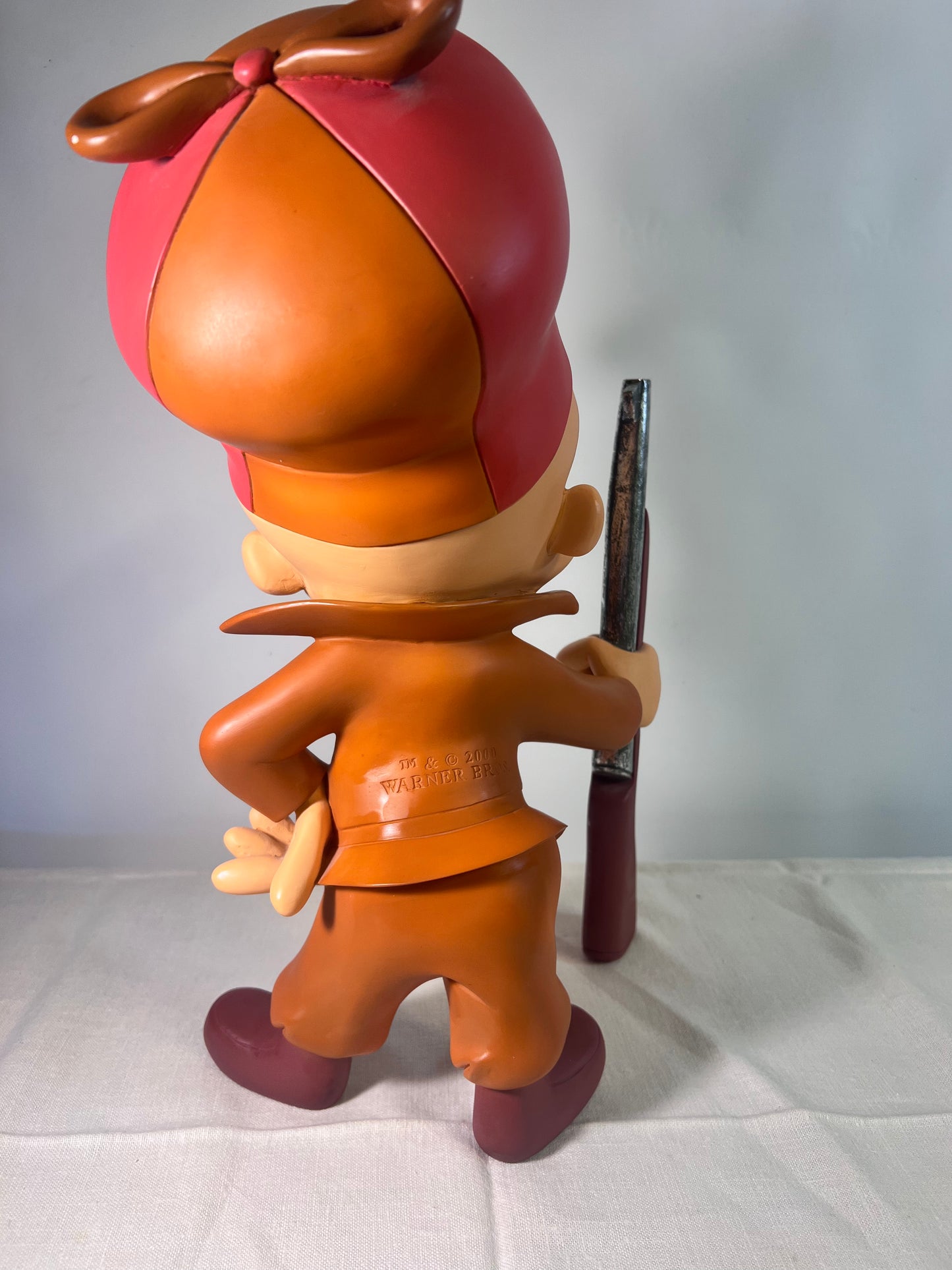 Elmer Fudd-15” tall statue- holding rifle-Warner Brothers-Looney Tunes