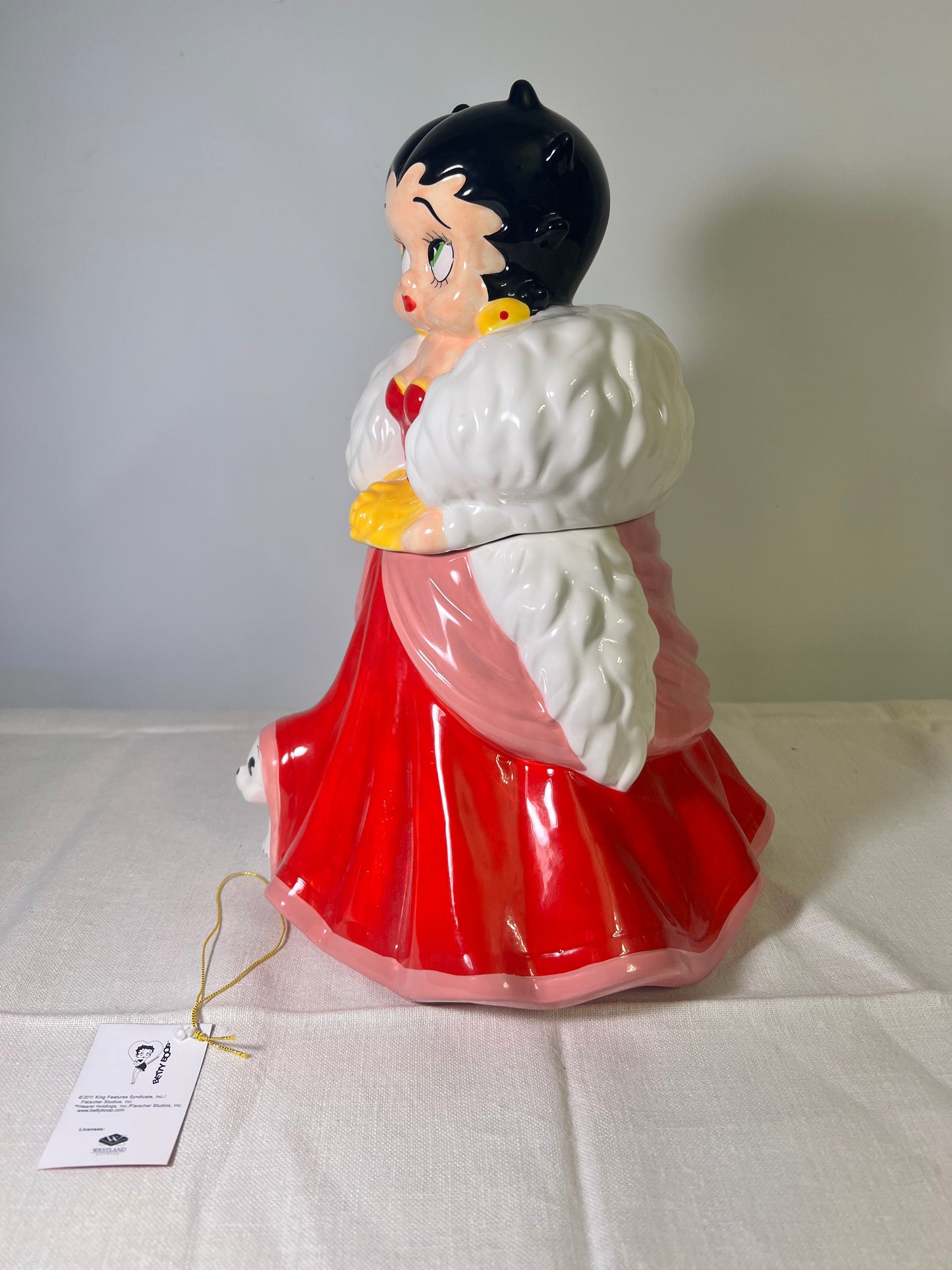 Betty Boop Gown- Cookie Jar- 2011- Westland giftware