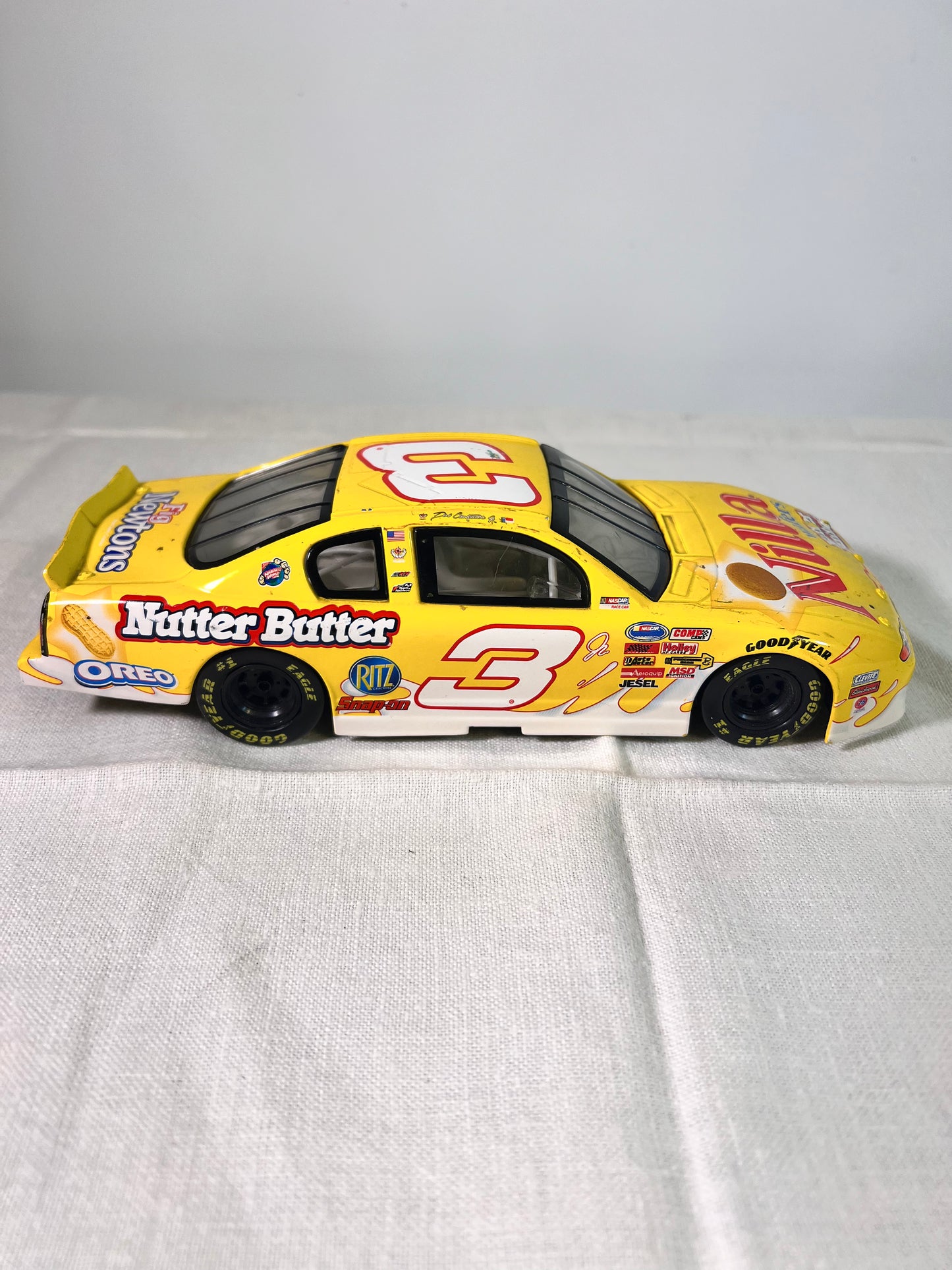 NASCAR-#3-Dale Earnhardt Jr-die cast car-2002 Monte Carlo-action