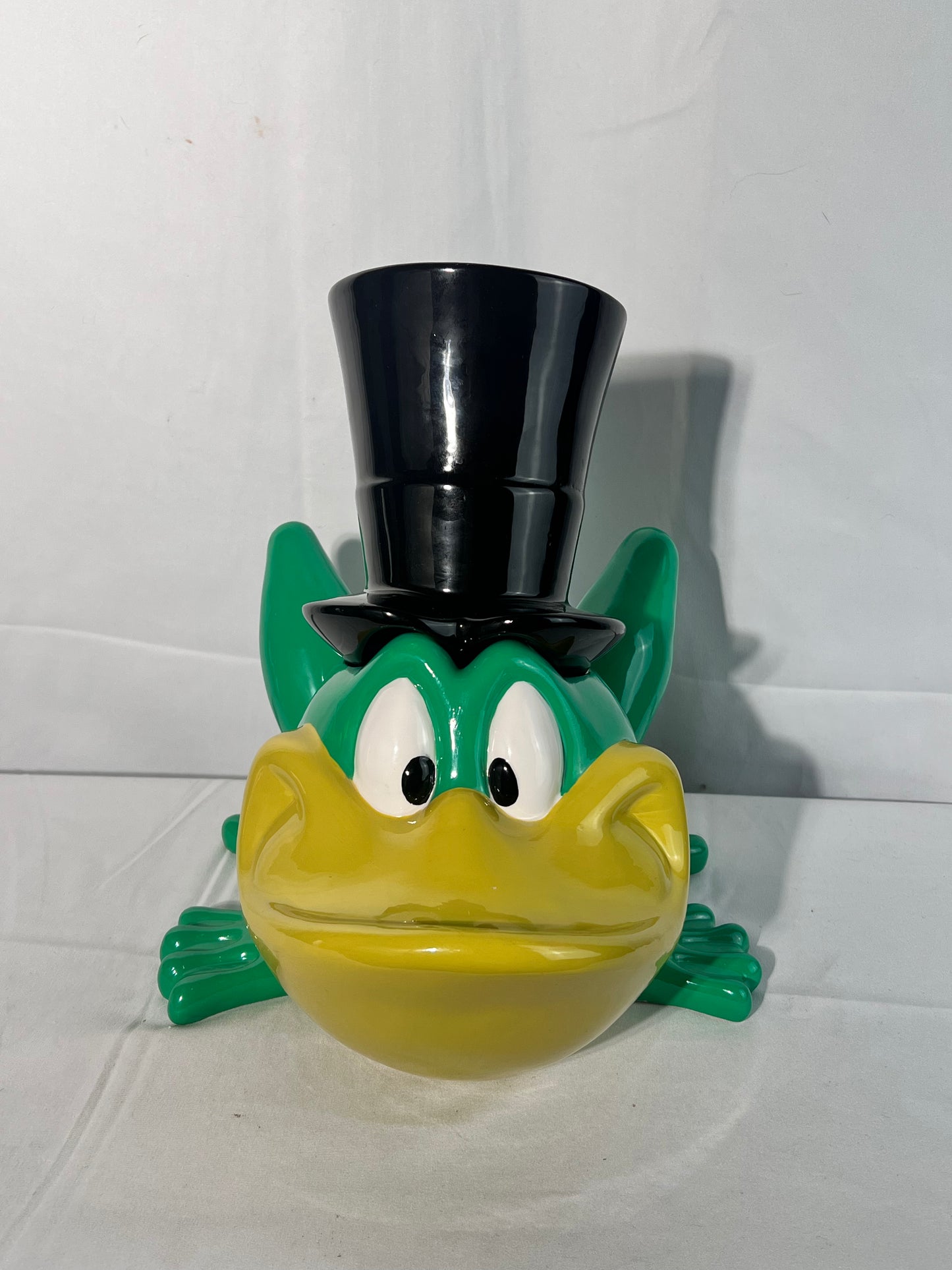 Michigan J. Frog - 11 1/2” Cookie jar- Warner Brothers-1998