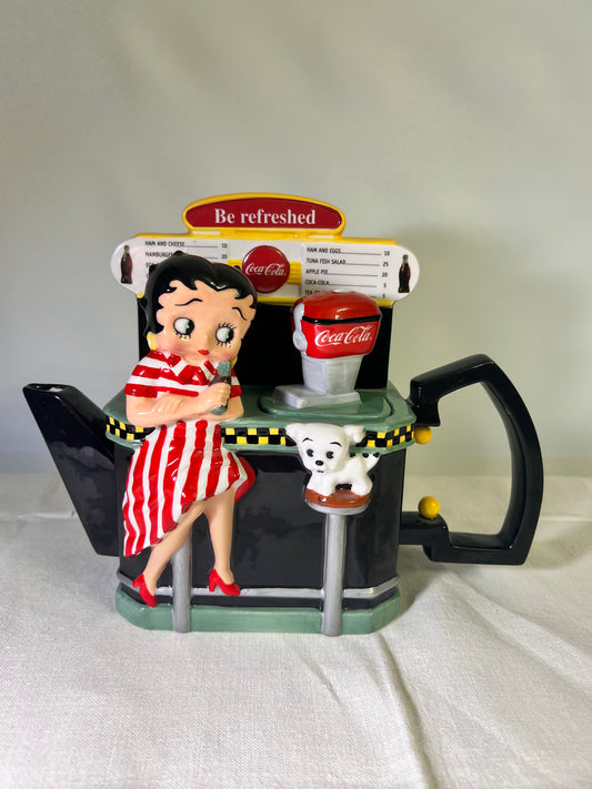 Betty Boop-Teapot-Coca Cola- Premier edition-# 1659/4,800