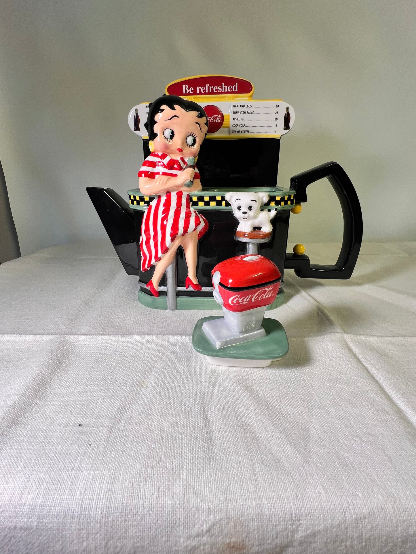 Betty Boop-Teapot-Coca Cola- Premier edition-# 1659/4,800