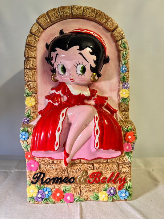 Betty Boop- Romeo & Betty- cookie Jar- Treasure Craft-1997- limited edition 327/1000-Star