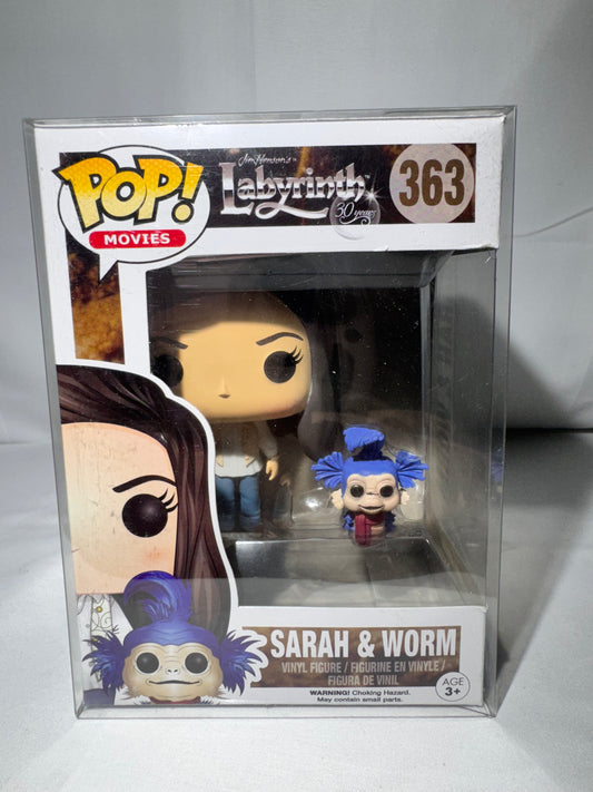 Sarah & Worm - Funko Pop - 363- Pop Movies- Jim Henson’s Labyrinth