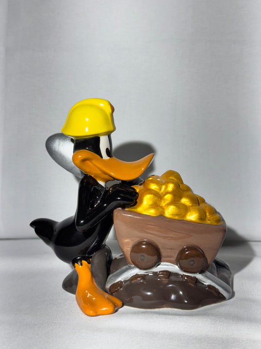 Daffy Duck- Gold Mining - Salt and Pepper Shakers- Warner Brothers - Looney Tunes- item # 13871