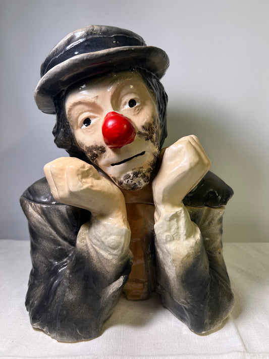Sad Hobo Clown- Cookie Jar
