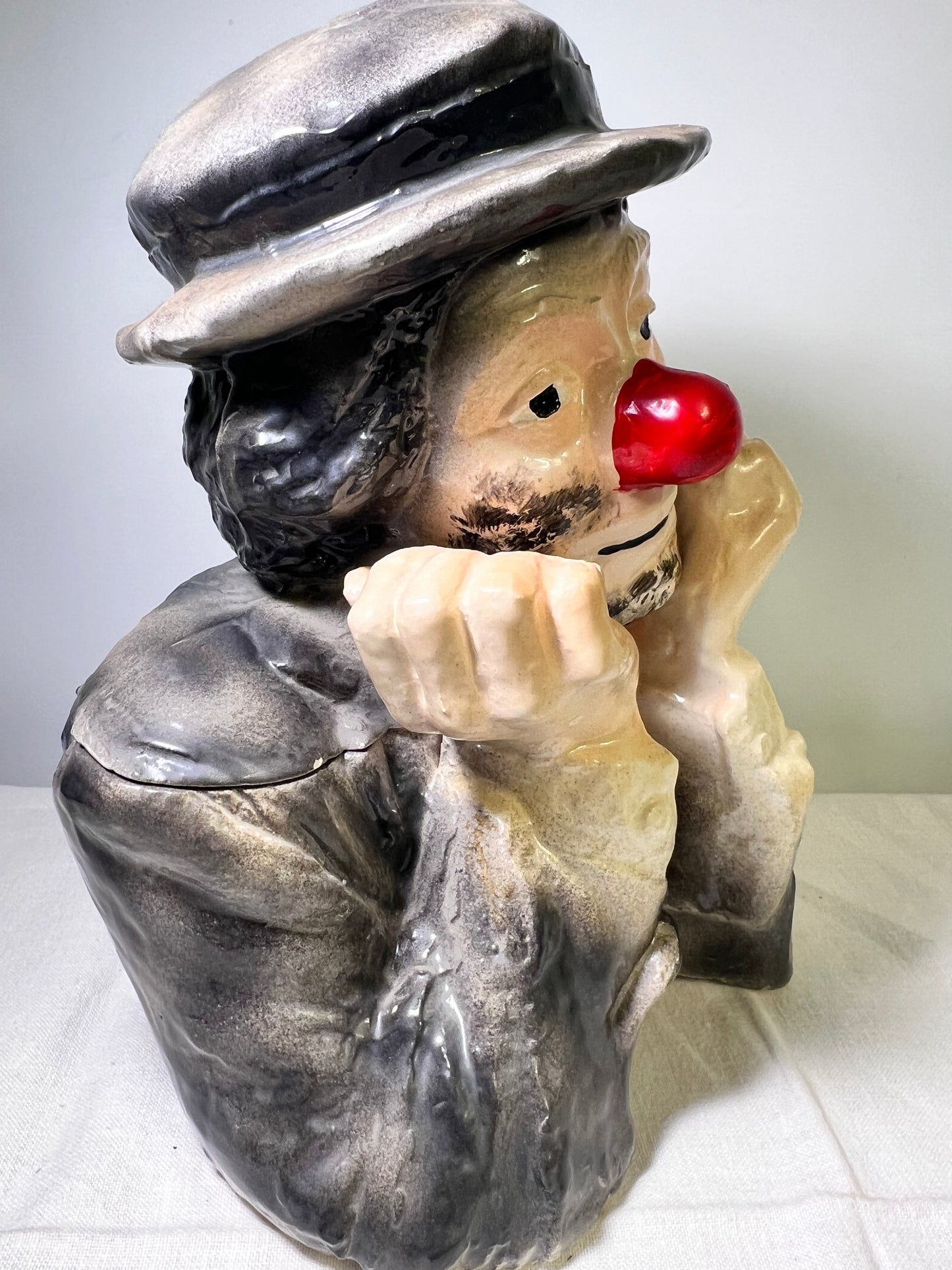 Sad Hobo Clown- Cookie Jar