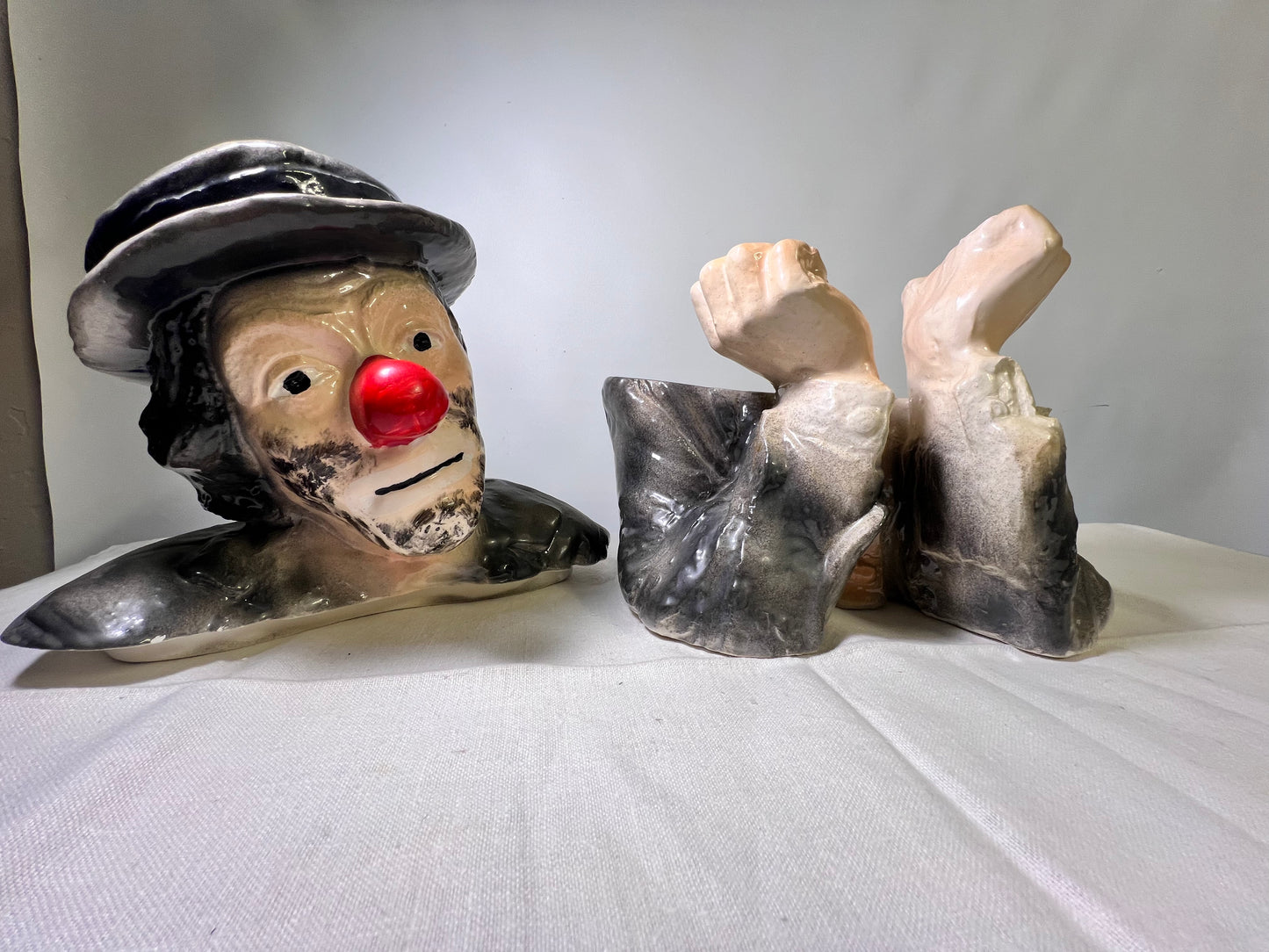 Sad Hobo Clown- Cookie Jar