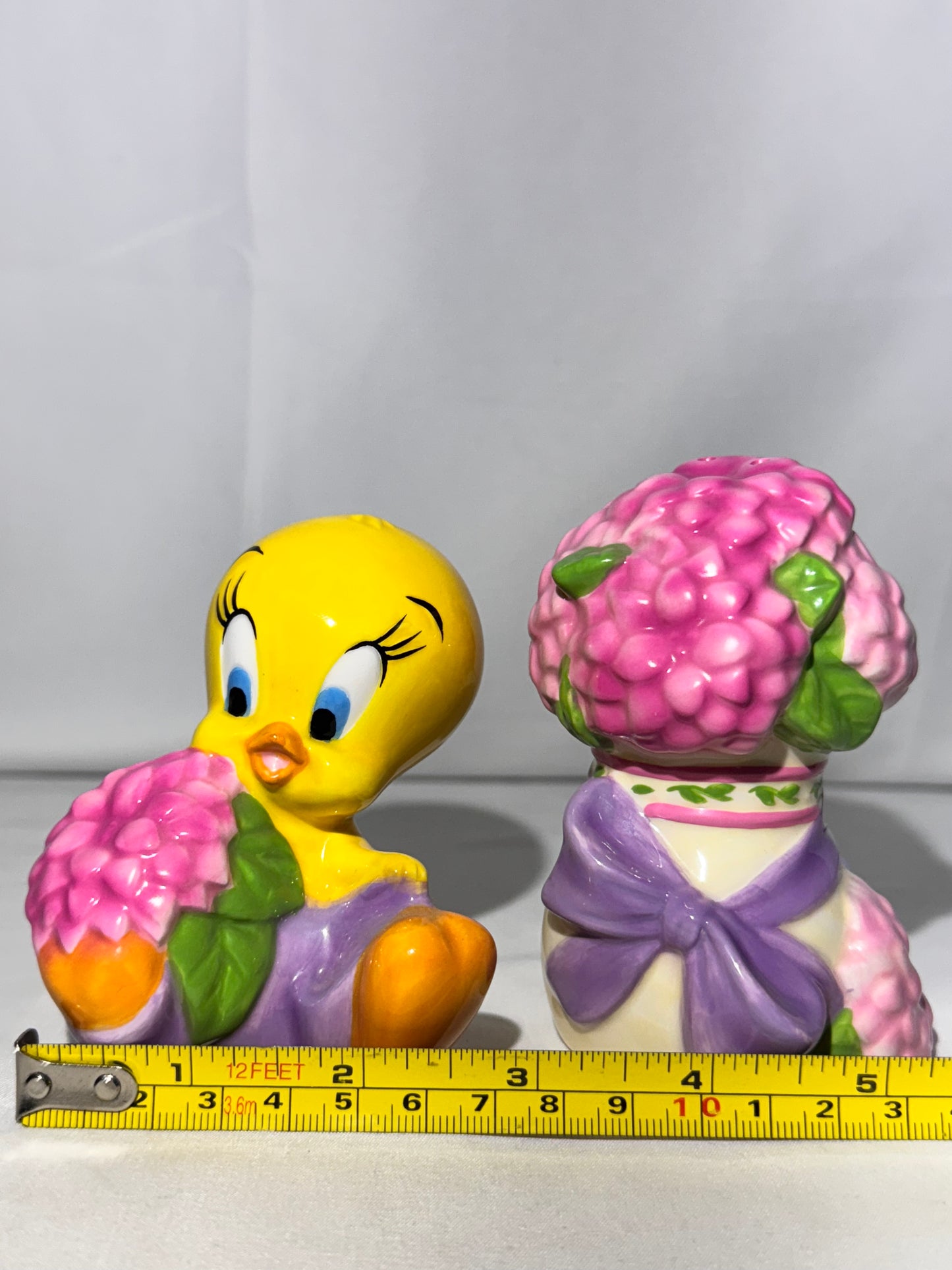 Tweety Birds - Beautiful Garden- Salt & Pepper- Looney Tunes- Warner Brothers