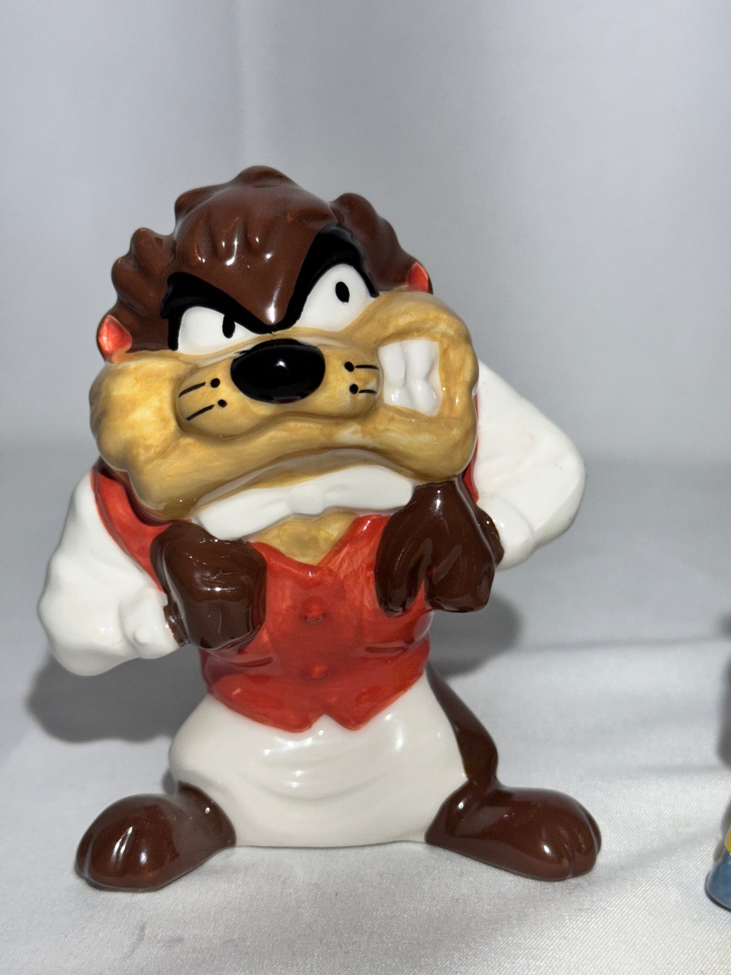 Looney Tunes Taz Salt & Pepper Shakers – Warner Bros. Tropical Diffusion – Vintage Collectible