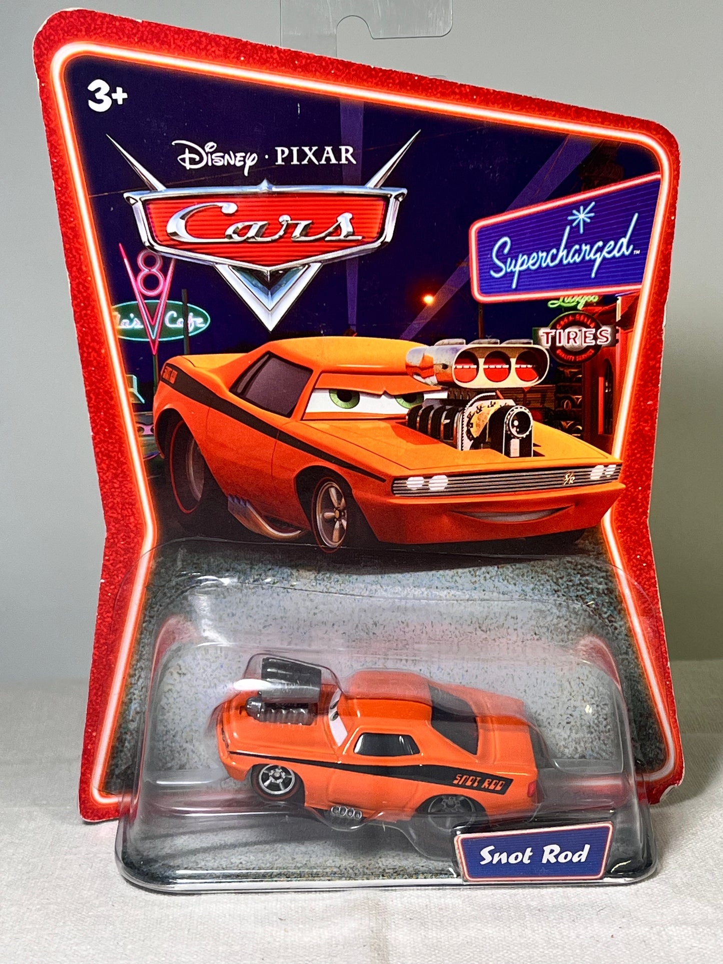 Disney- Pixar-Cars- Snot Rod-supercharged-M1254 L0545