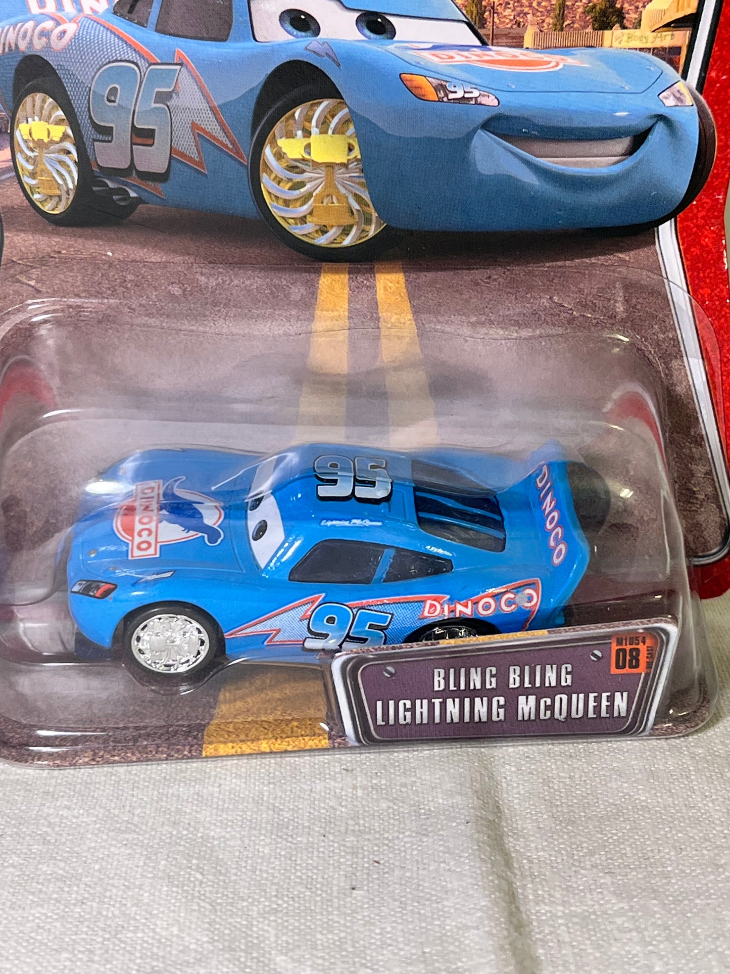 Disney-Pixar- Cars- Bing Bing Lightning McQueen-#08- L6551 M1054