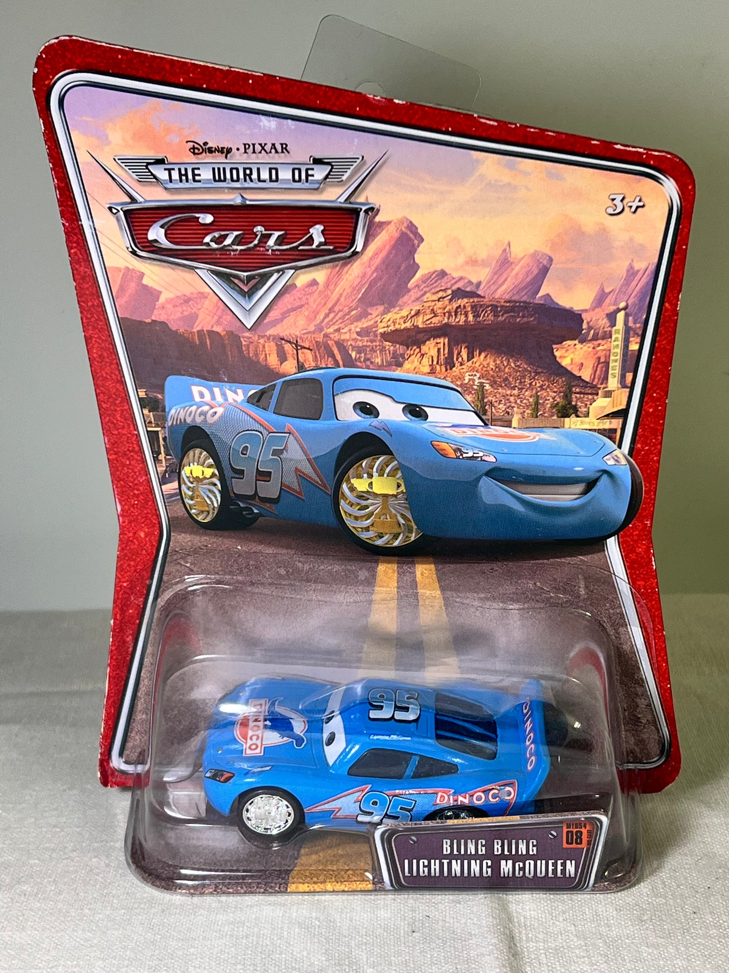 Disney-Pixar- Cars- Bing Bing Lightning McQueen-#08- L6551 M1054