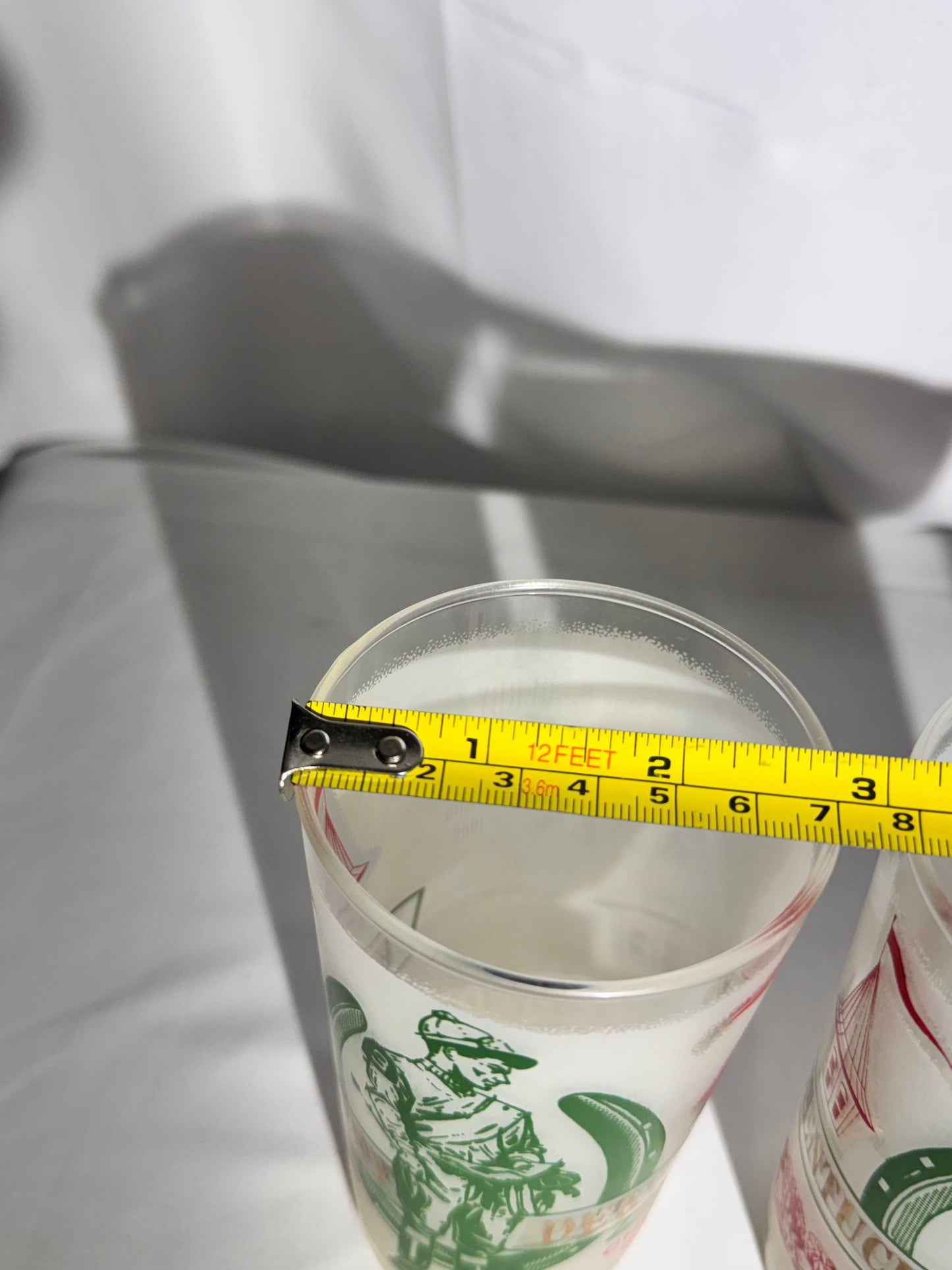 Vintage Kentucky Derby Souvenir Glass Collection – Lot of 5 (1969, 1982, 1985, 1988)