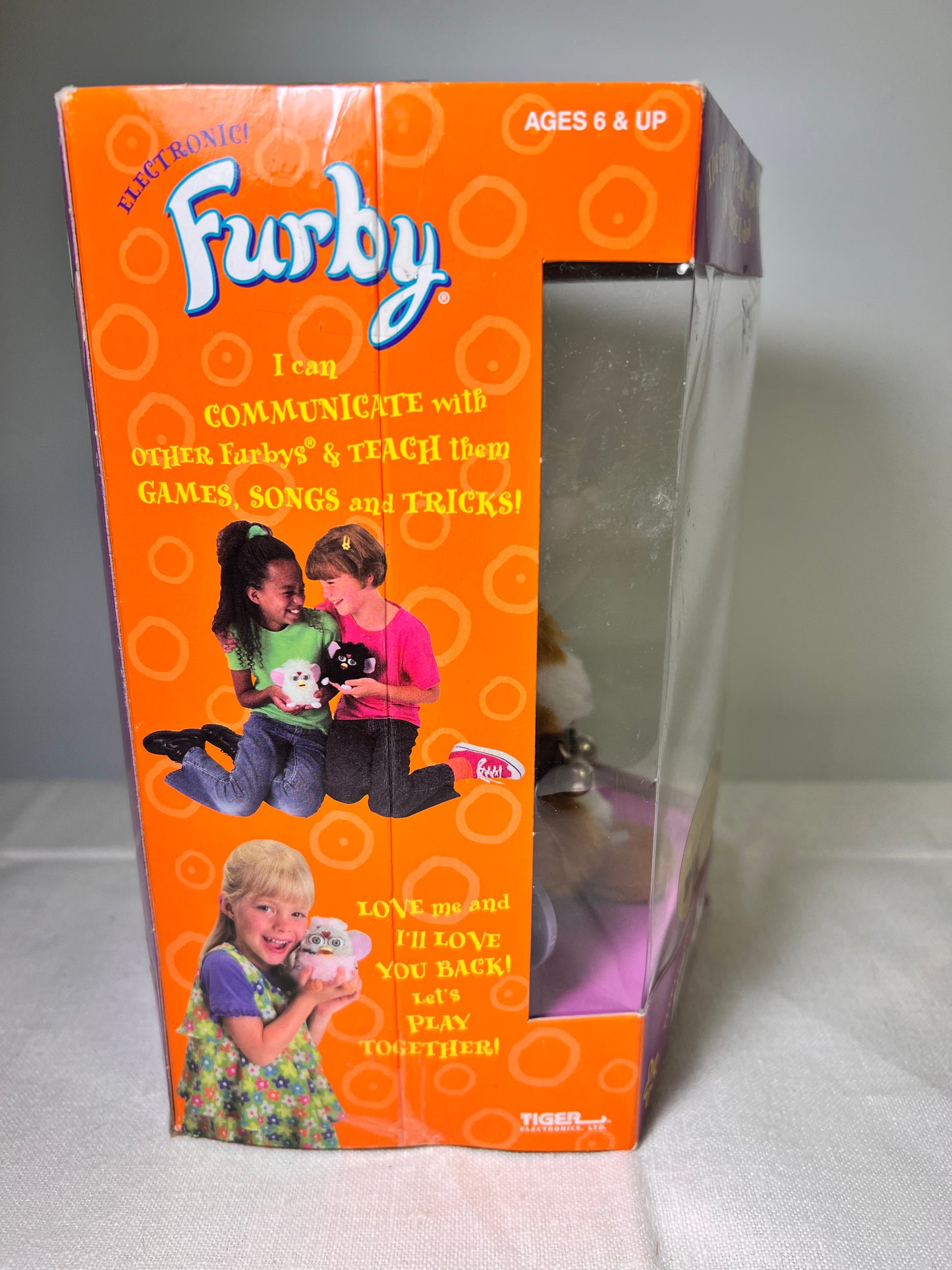 Furby-Tiger Electronics- Holiday Reindeer-1999- K B Toys-Limited Edition