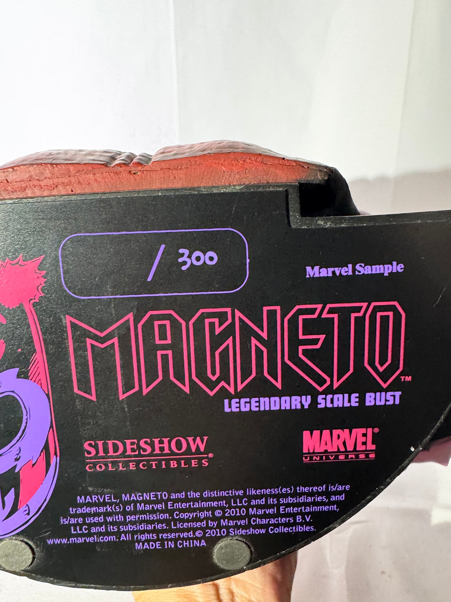 Magneto- Side Show Bust - Marvel- Xman- original box ￼