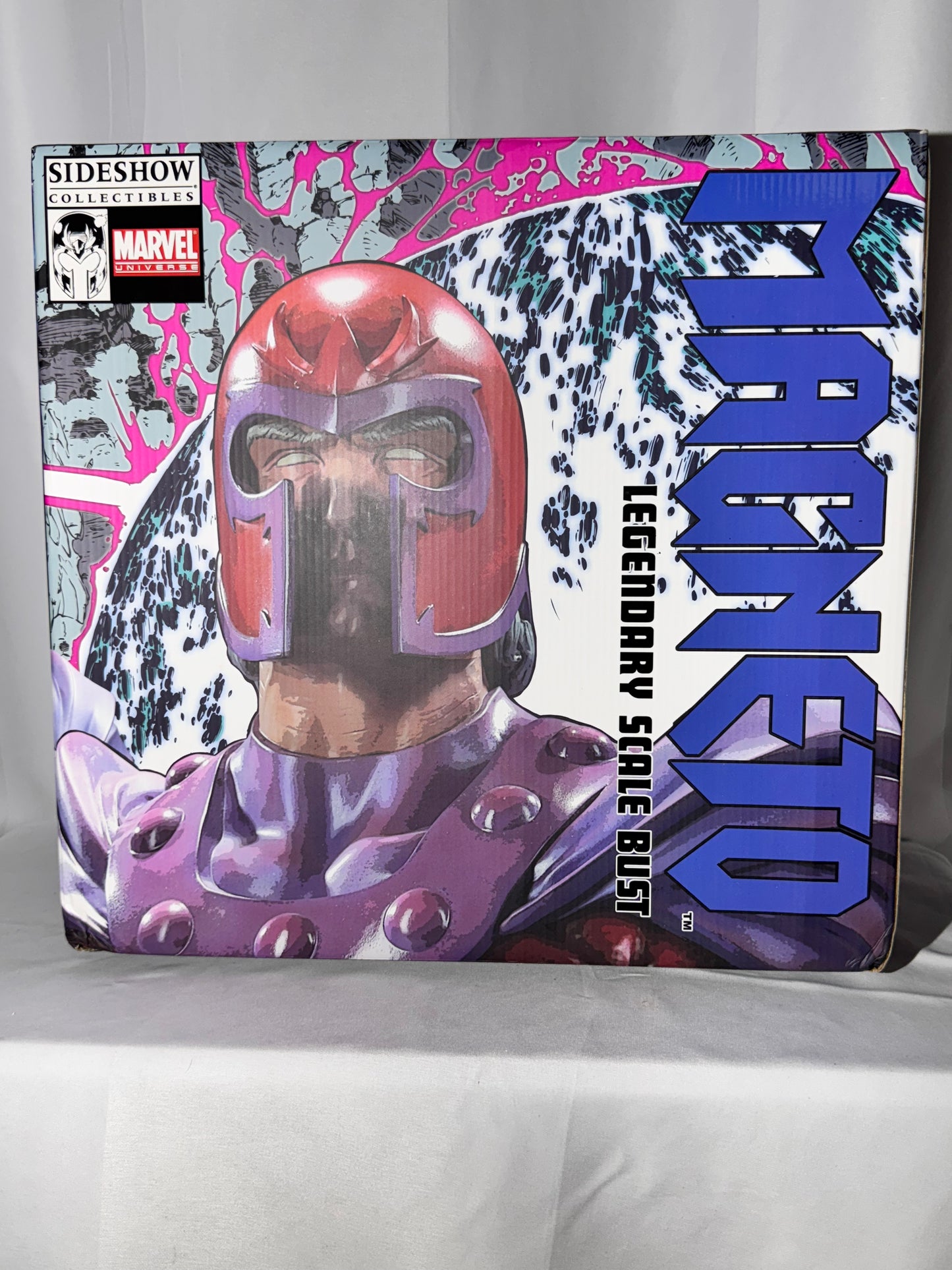 Magneto- Side Show Bust - Marvel- Xman- original box ￼