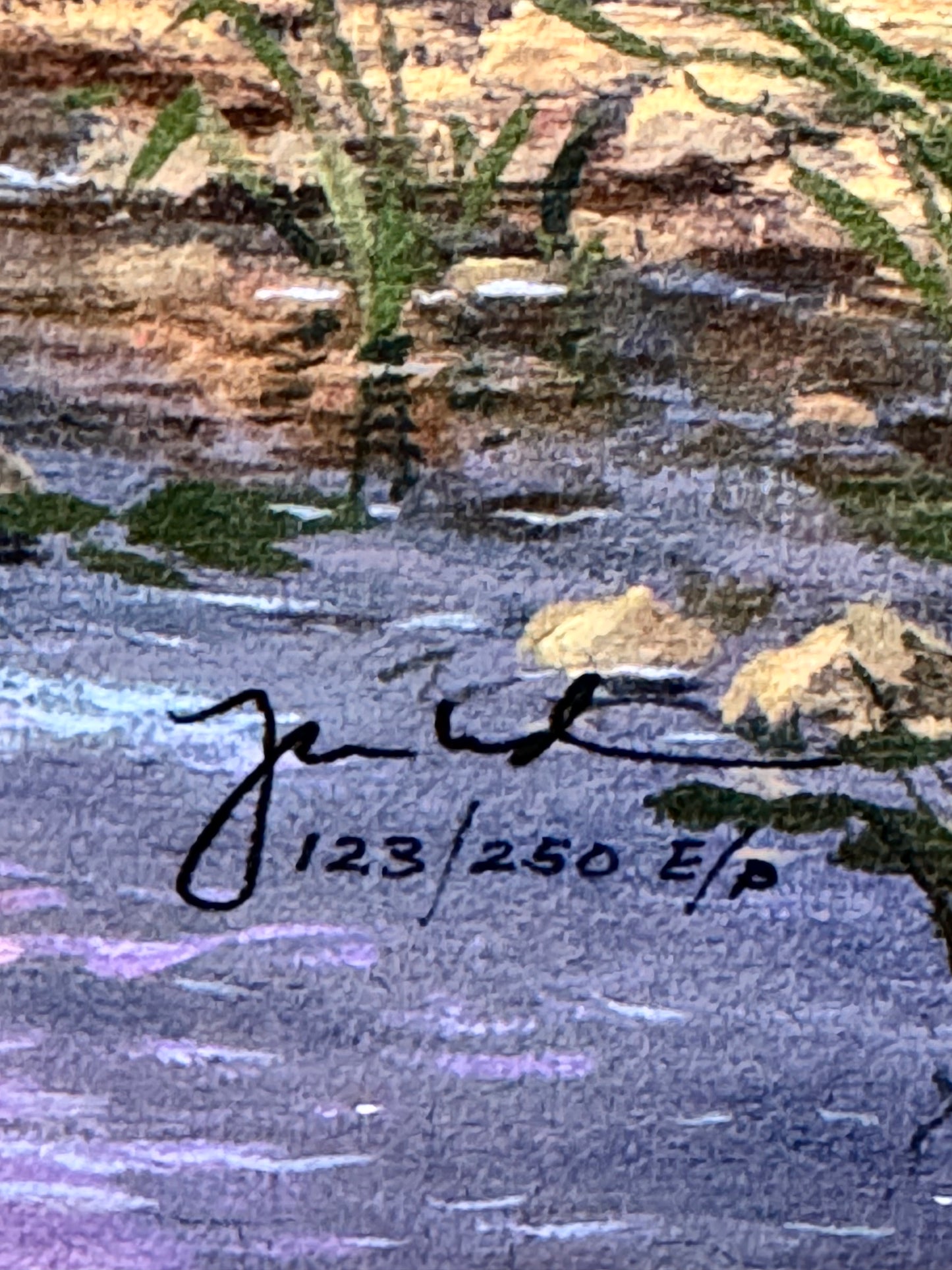 Thomas Kinkade “Cobblestone Lane VII” – Limited Edition  #123/250 E/P