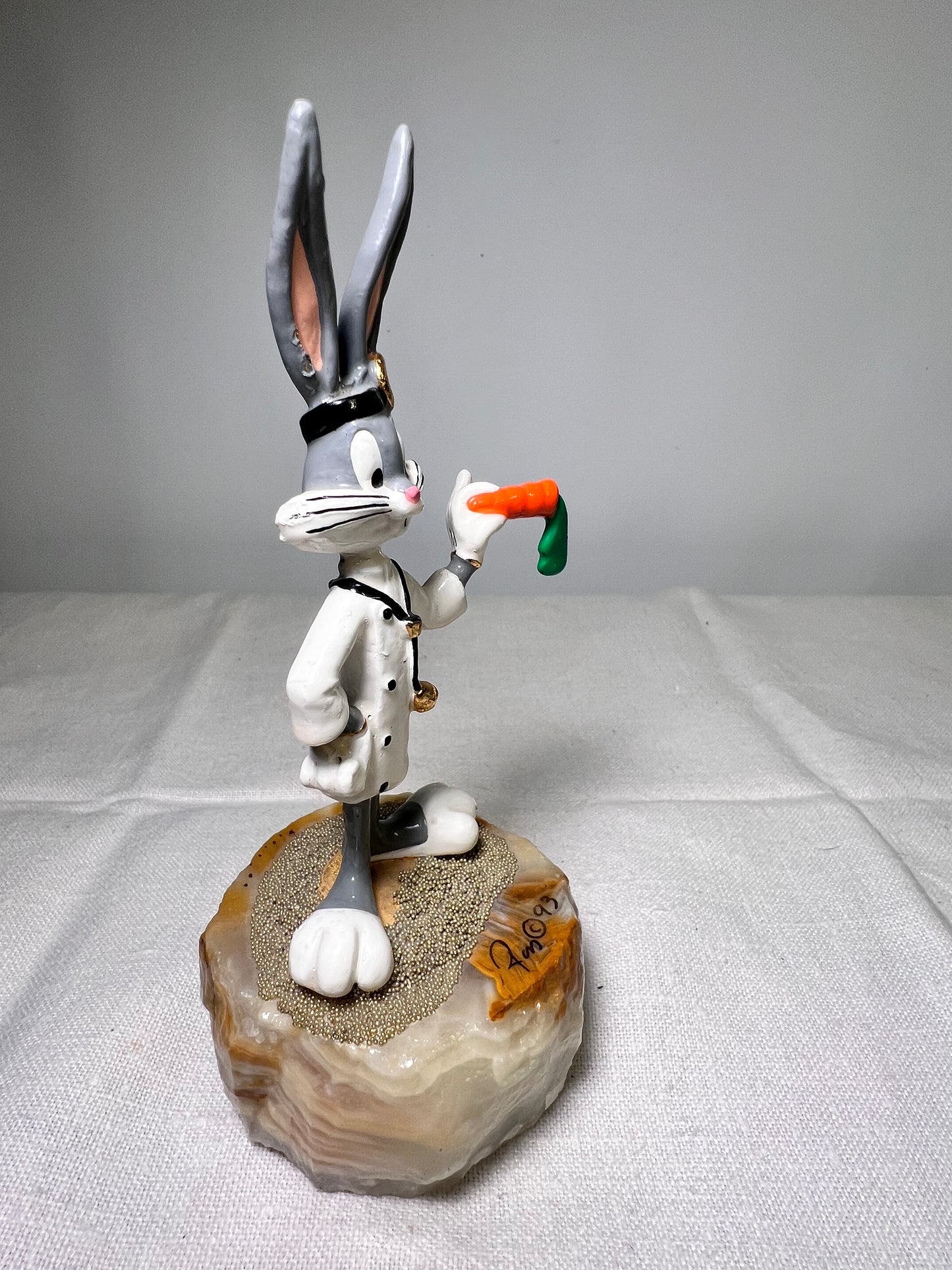 Ron Lee - Bugs Bunny- Doctor- 6” statue- signed and numbered 817\1300-Looney Tunes – Warner Brothers – 1993-stone base