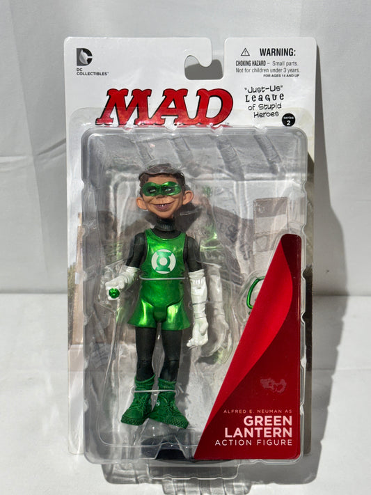 Alfred E. Neuman as Green Lantern – DC Collectibles “Just Us League of Stupid Heroes” Series 2 – Action Figure