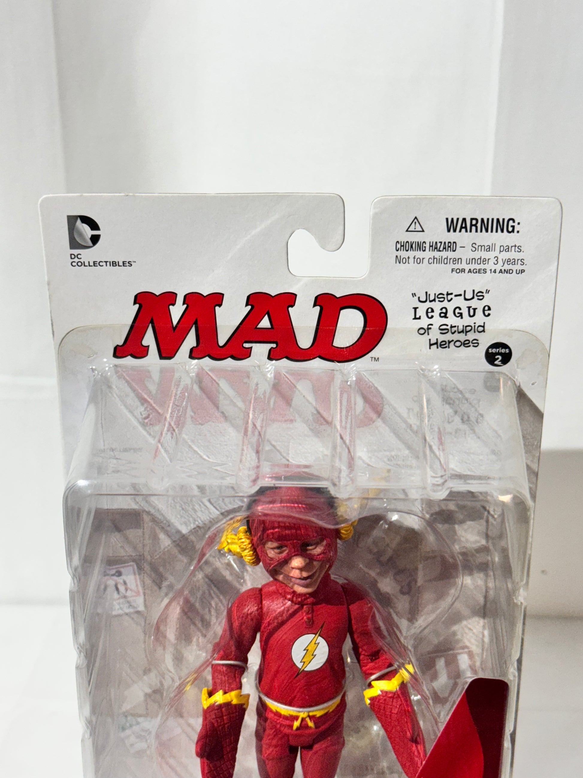MAD Alfred E. Neuman The Flash フィギュア Alfred E. Neuman as The Flash – DC Collectibles “Just Us