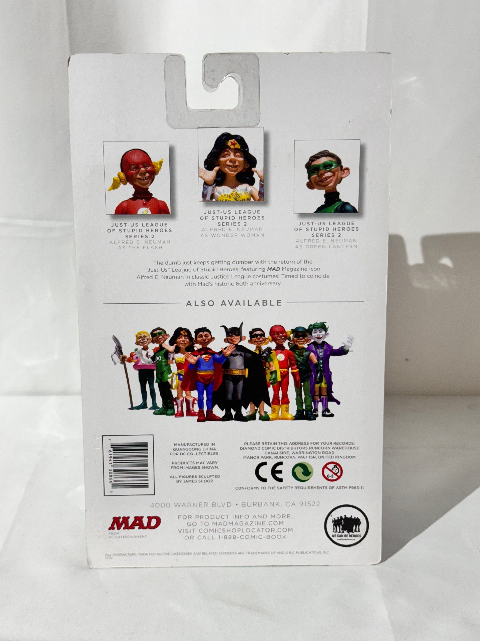 Alfred E. Neuman as The Flash – DC Collectibles “Just Us