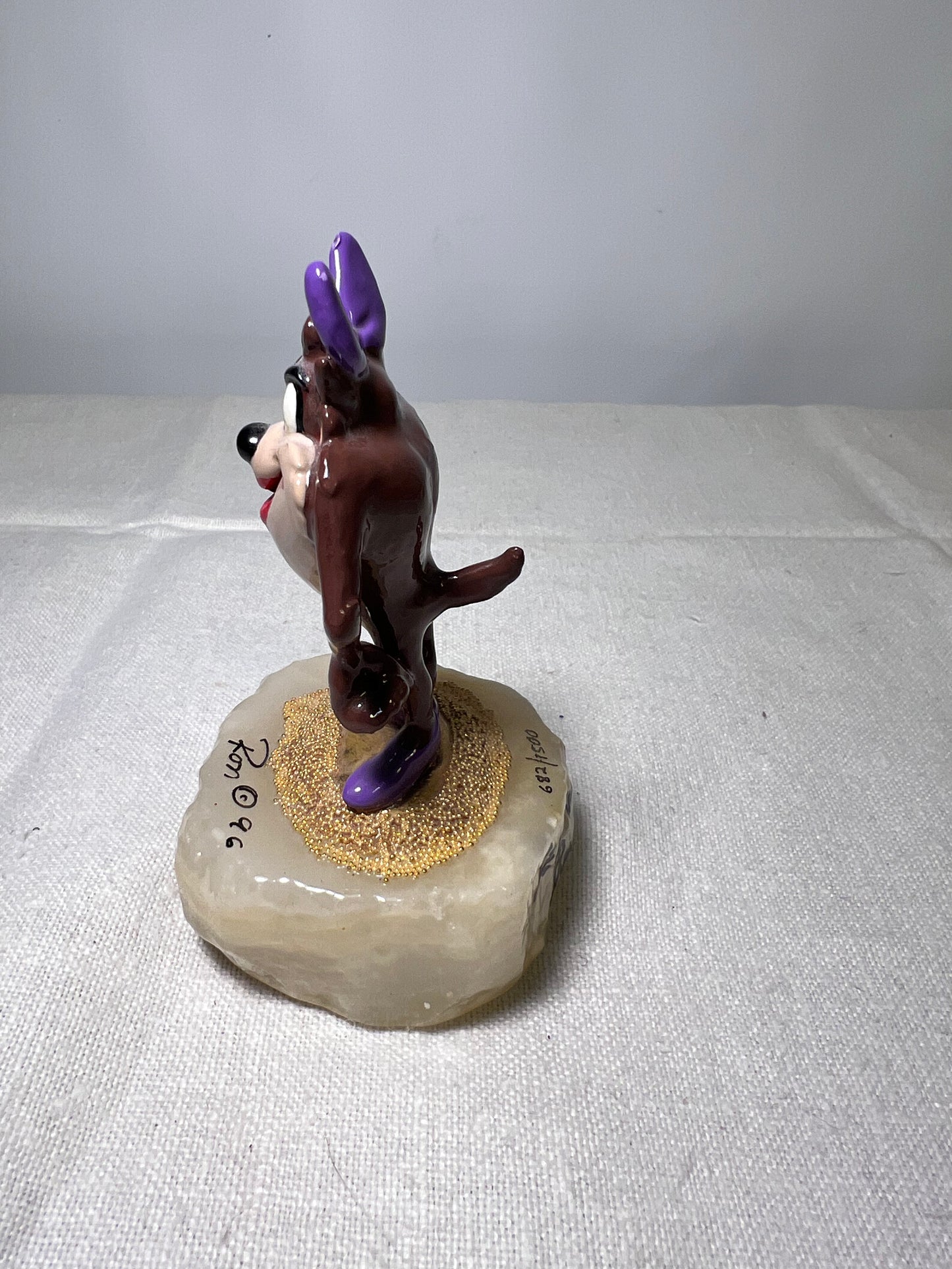 Ron Lee- She Devil-1996-4.5” statue -signed and numbered 682/1500- Looney Tunes- Warner Brothers- stone base