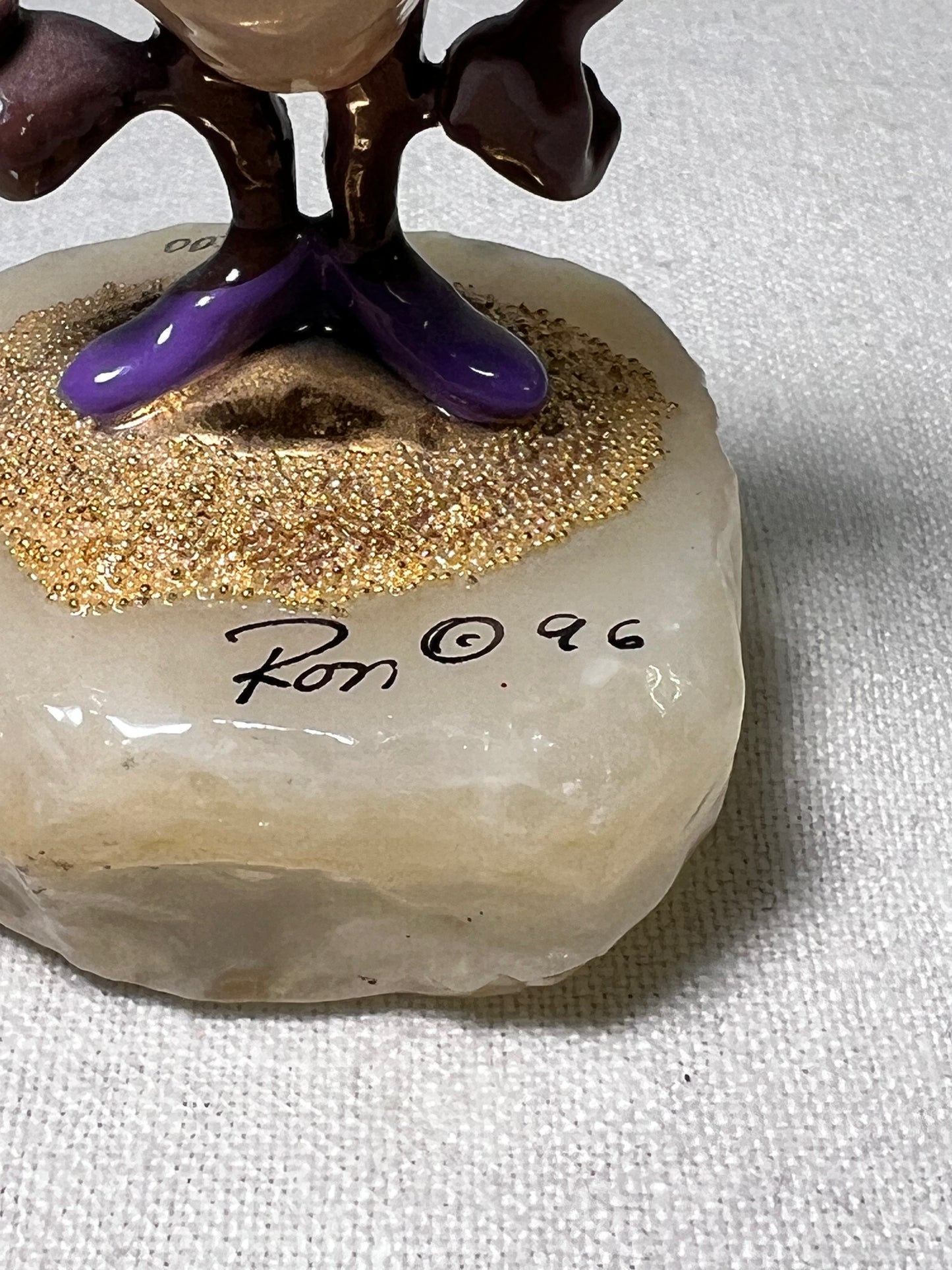 Ron Lee- She Devil-1996-4.5” statue -signed and numbered 682/1500- Looney Tunes- Warner Brothers- stone base