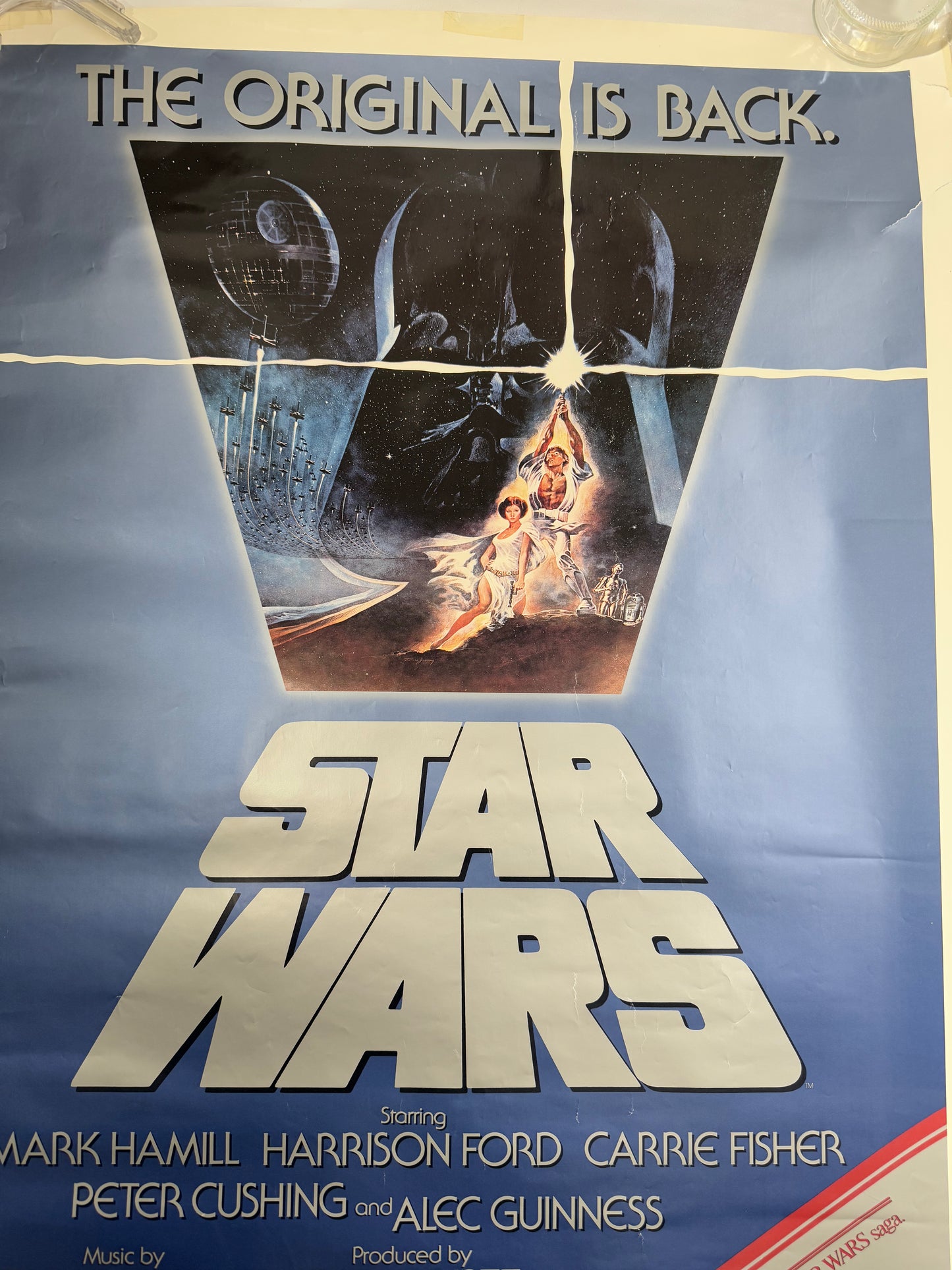 Star Wars - The Revenge of the Jedi - Movie Theater Poster- 27”x 41”- 1982- Disney- 20th Century Fox