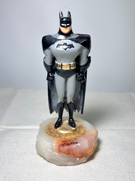 Ron Lee - Batman- 5” statue- signed and numbered 871/2500- 1998- Warner Brothers- stone base