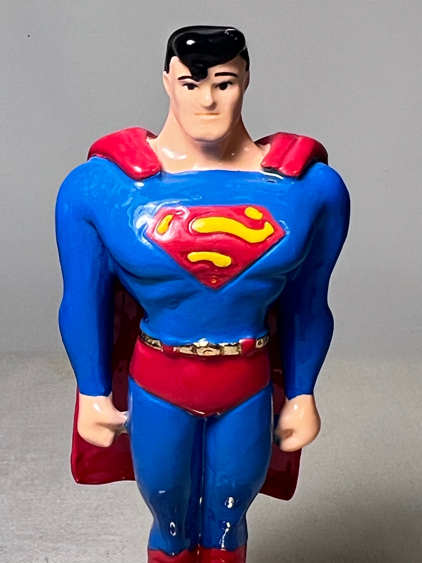 Ron Lee - Superman- 5” statue-signed and numbered 723/2500- 1998- Warner Bothers- stone base