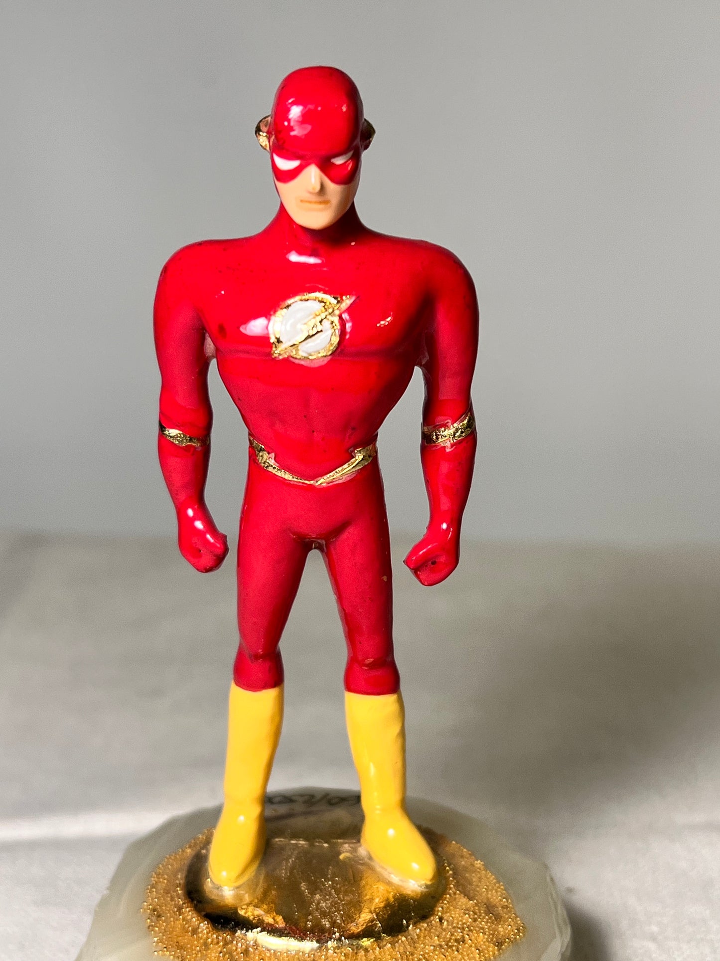 Ron Lee- Flash - 5” statue- signed and numbered 60/2500-1999- Warner Brothers- stone base