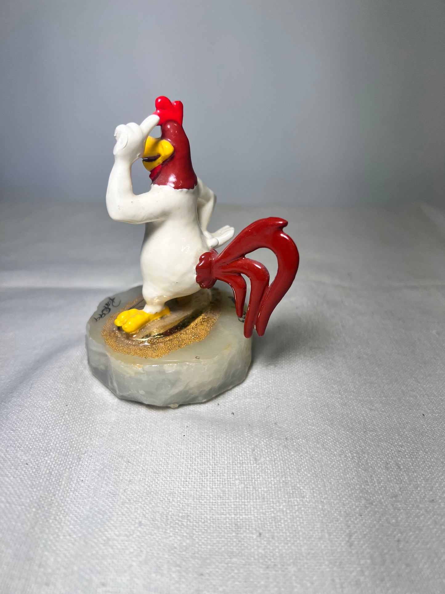 Ron Lee- Foghorn Leghorn- 4” statue - signed and numbered 526/2500-Looney Tunes-Warner Brothers-Stone base