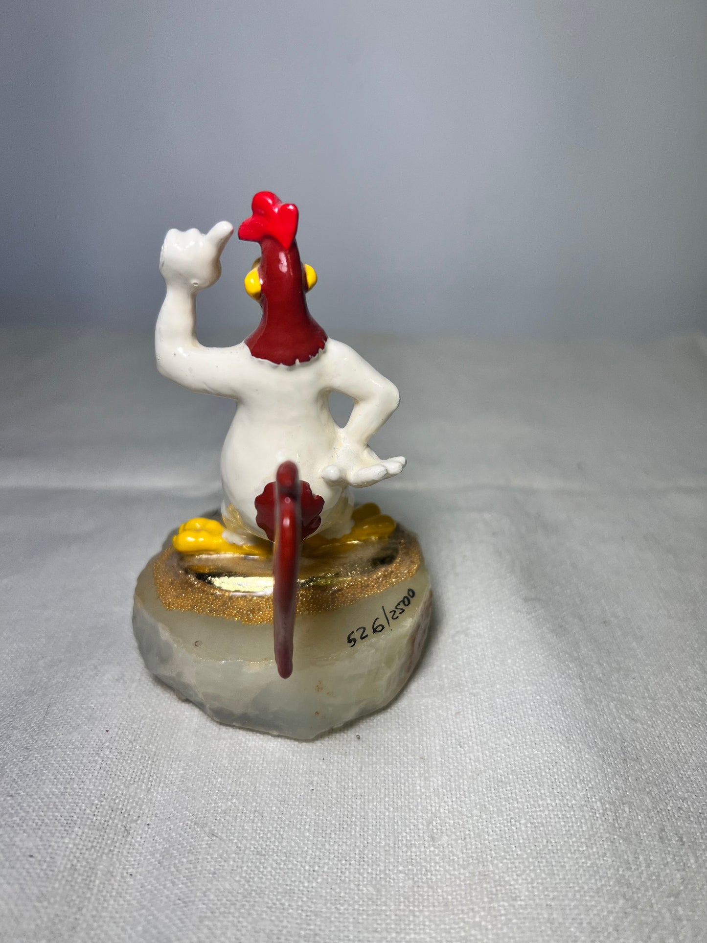 Ron Lee- Foghorn Leghorn- 4” statue - signed and numbered 526/2500-Looney Tunes-Warner Brothers-Stone base