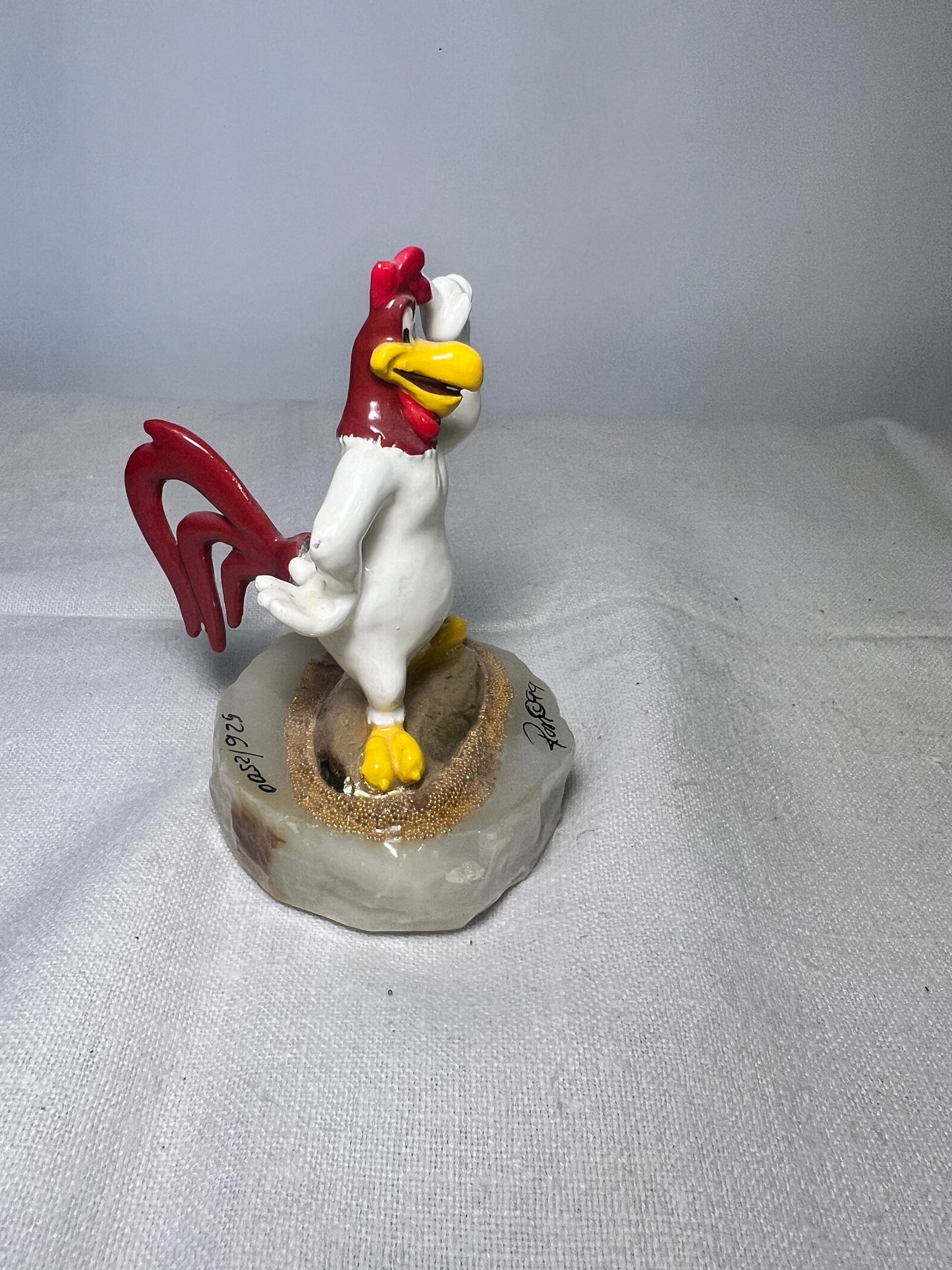 Ron Lee- Foghorn Leghorn- 4” statue - signed and numbered 526/2500-Looney Tunes-Warner Brothers-Stone base