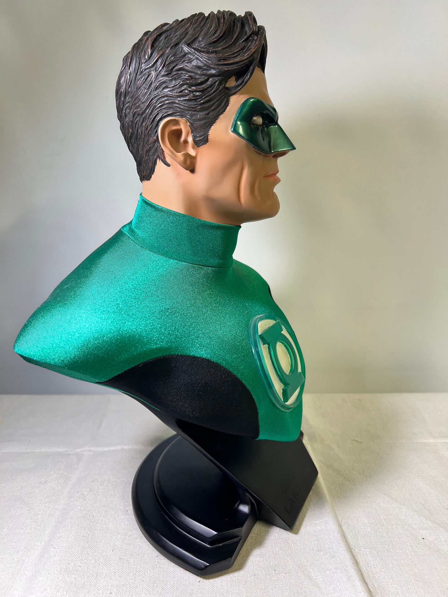 Green Lantern Bust - 13 1/2” - DC Comics - Hand Painted- Sculpted by Jordu Schell- 2010- Limited Edition 24/1000-original box