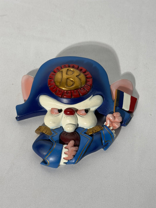 Pinky and the Brain- Brain-A-Part - wall plaque- # 13 The Custom Collection- limited edition number 301/2,500 - Warner Brothers-1997